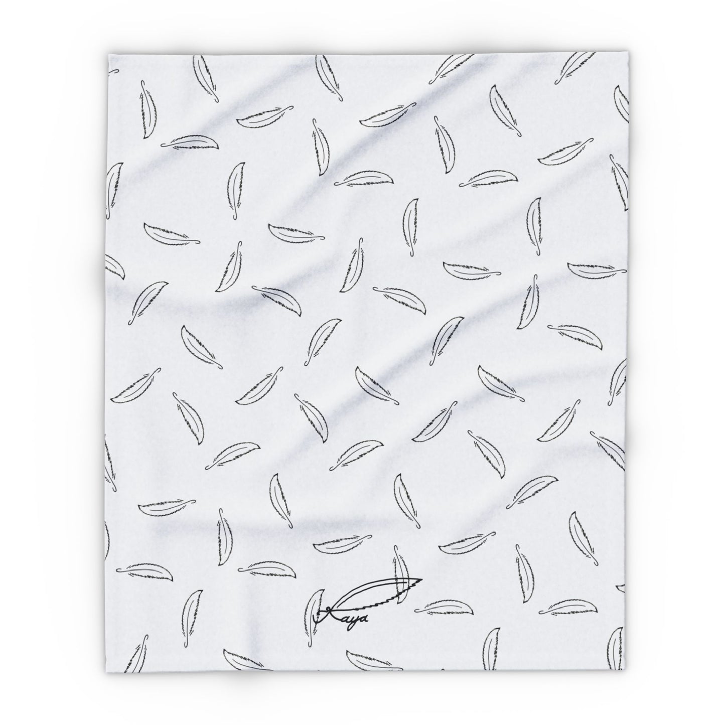 Feathers - Arctic Fleece Blanket
