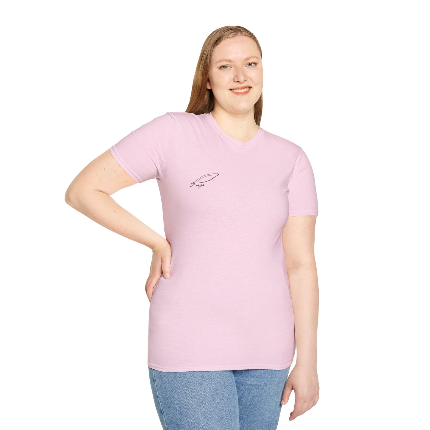 Feathers - "Be Free" Unisex Softstyle T-Shirt