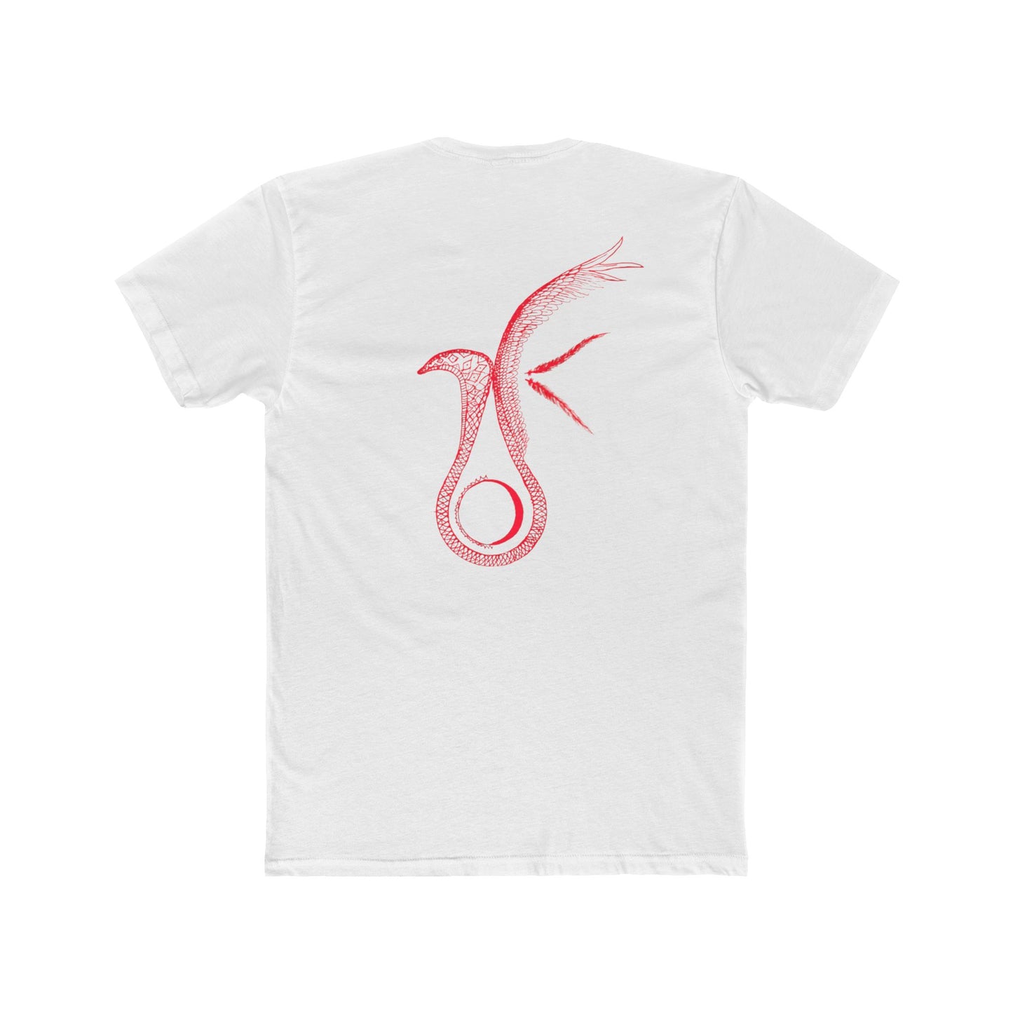 Duality - Cotton Crew Tee - Red