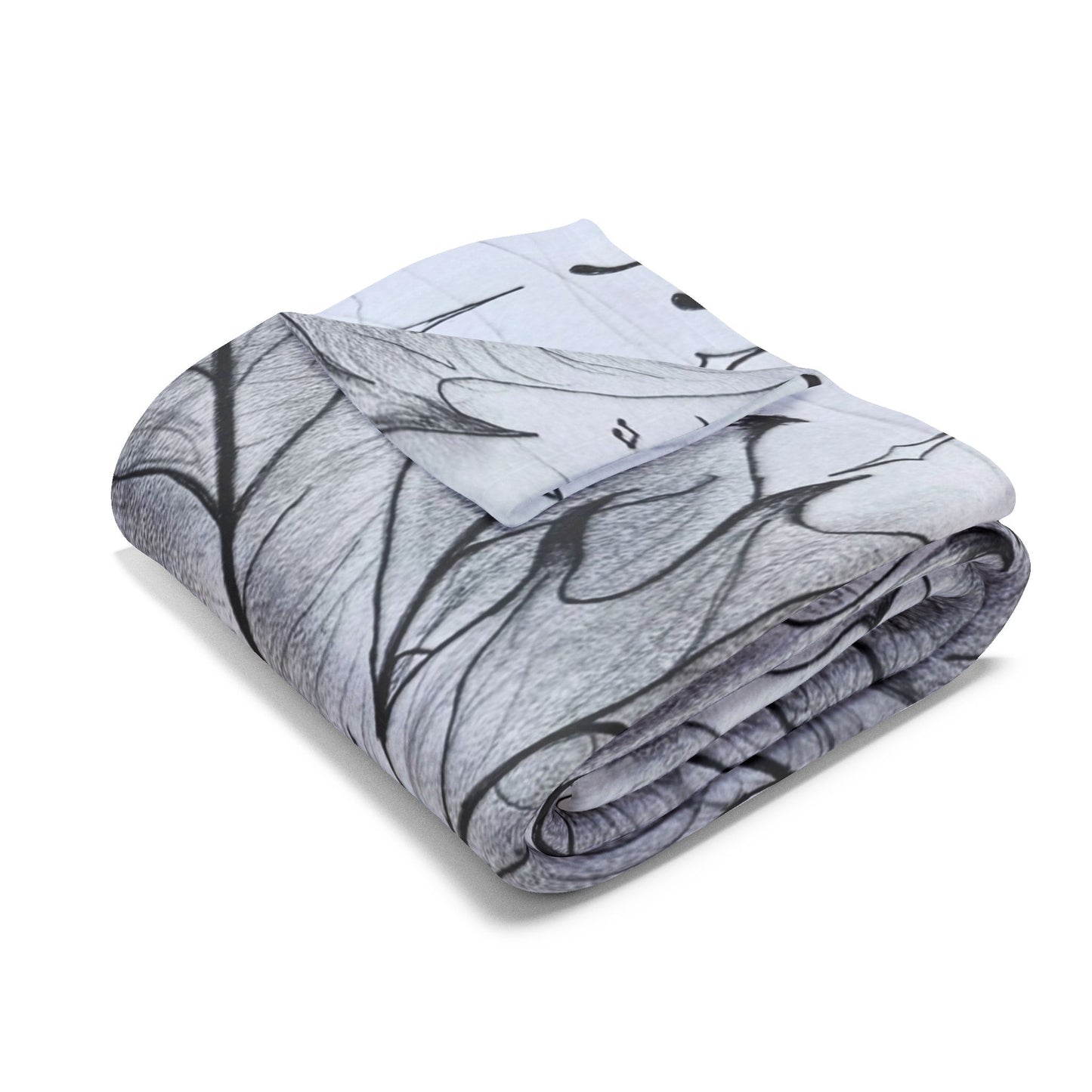 Feathers - Arctic Fleece Blanket
