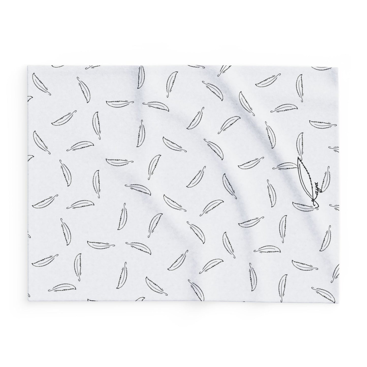 Feathers - Arctic Fleece Blanket