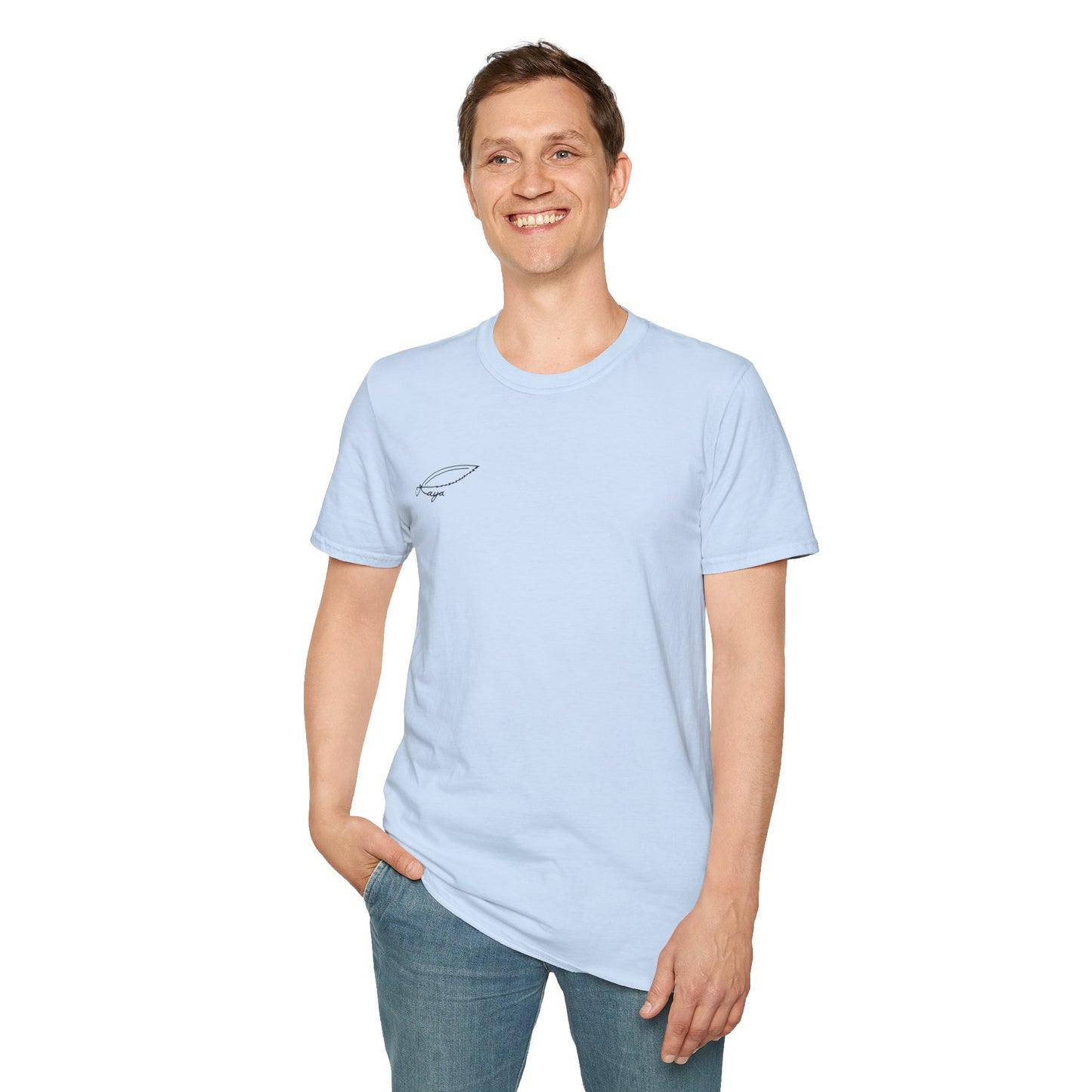 Feathers - "Be Free" Unisex Softstyle T-Shirt