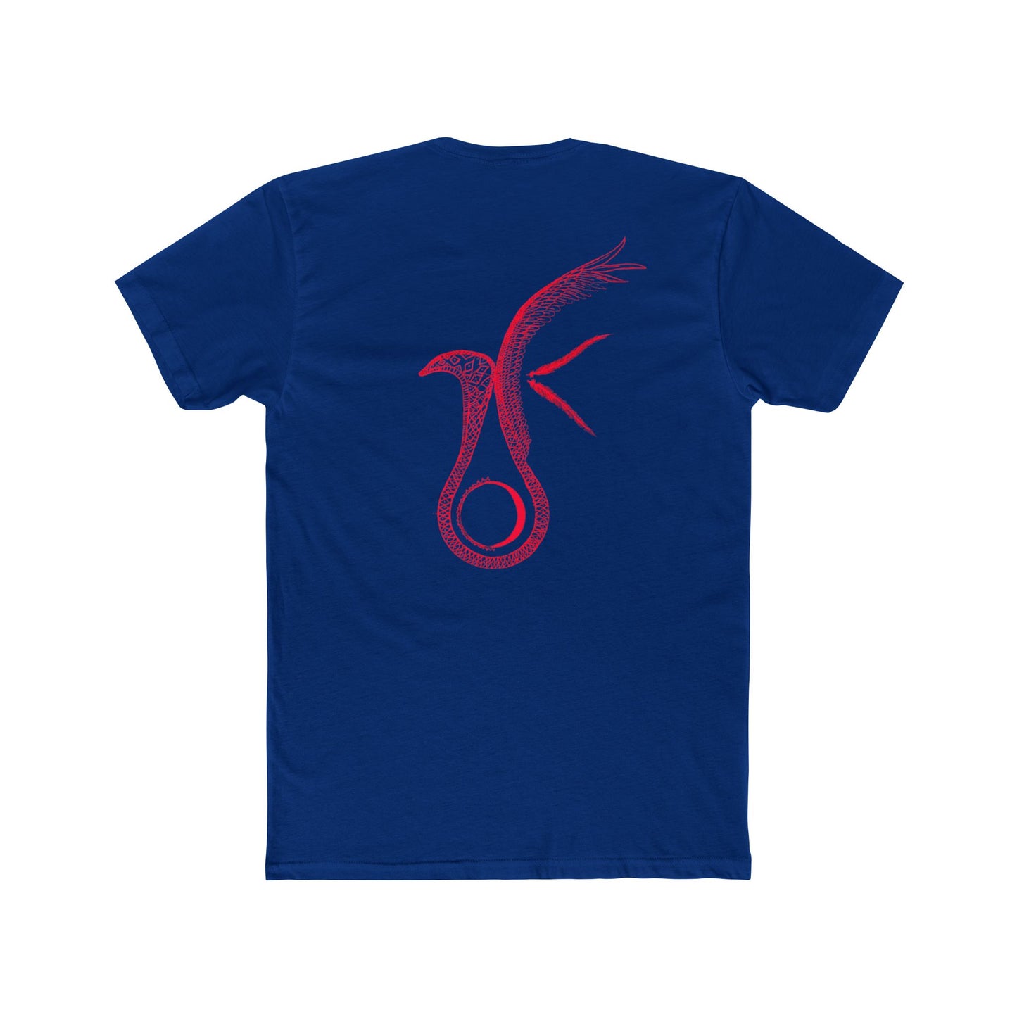 Duality - Cotton Crew Tee - Red