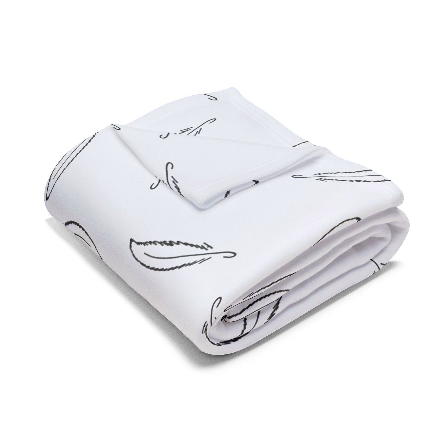 Feathers - Arctic Fleece Blanket