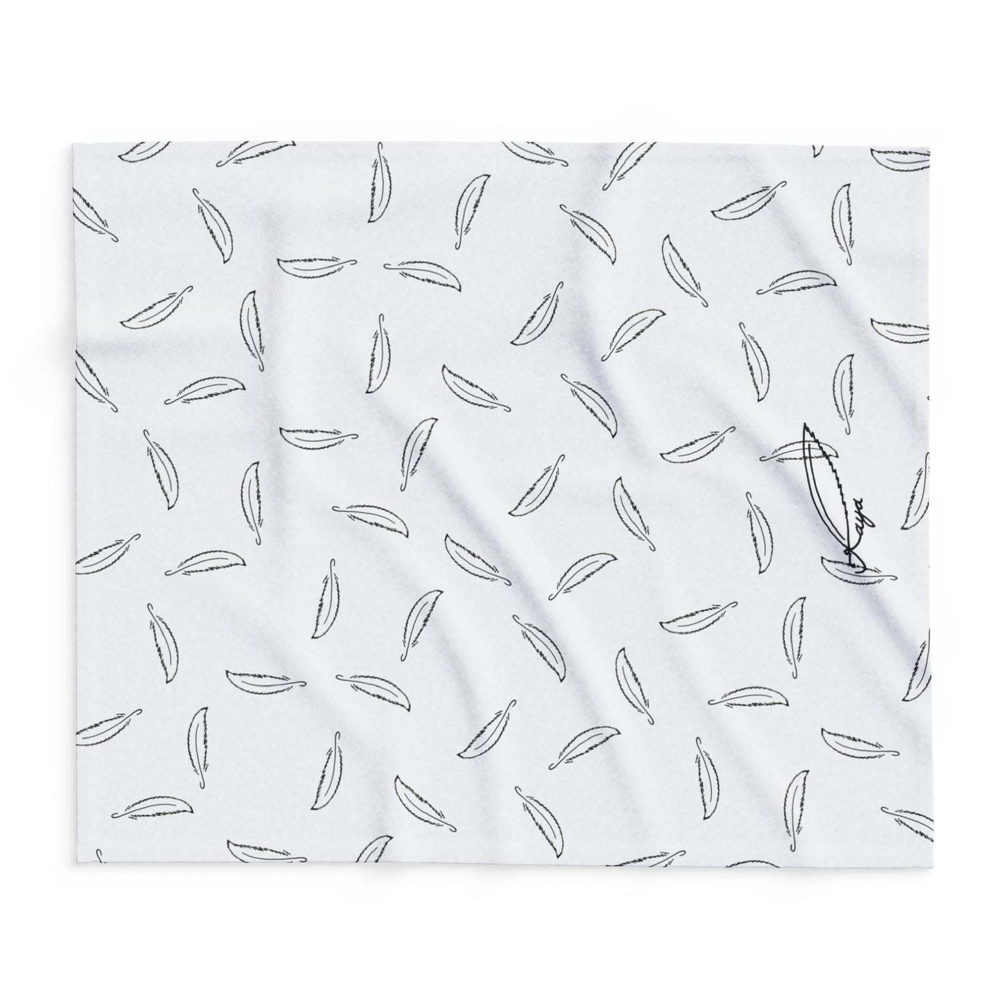 Feathers - Arctic Fleece Blanket