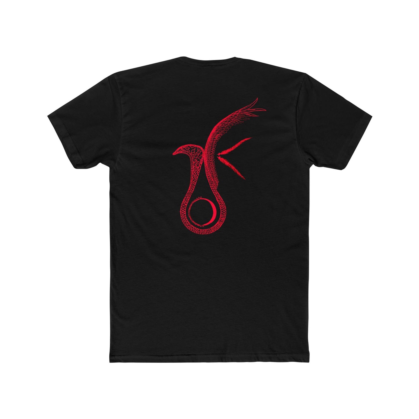 Duality - Cotton Crew Tee - Red