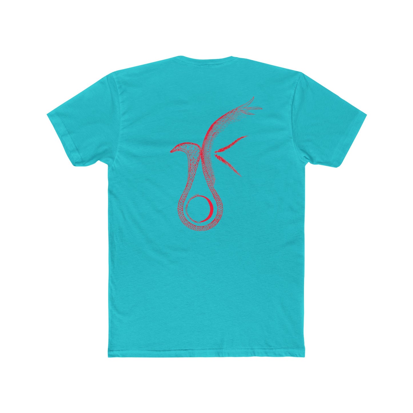 Duality - Cotton Crew Tee - Red