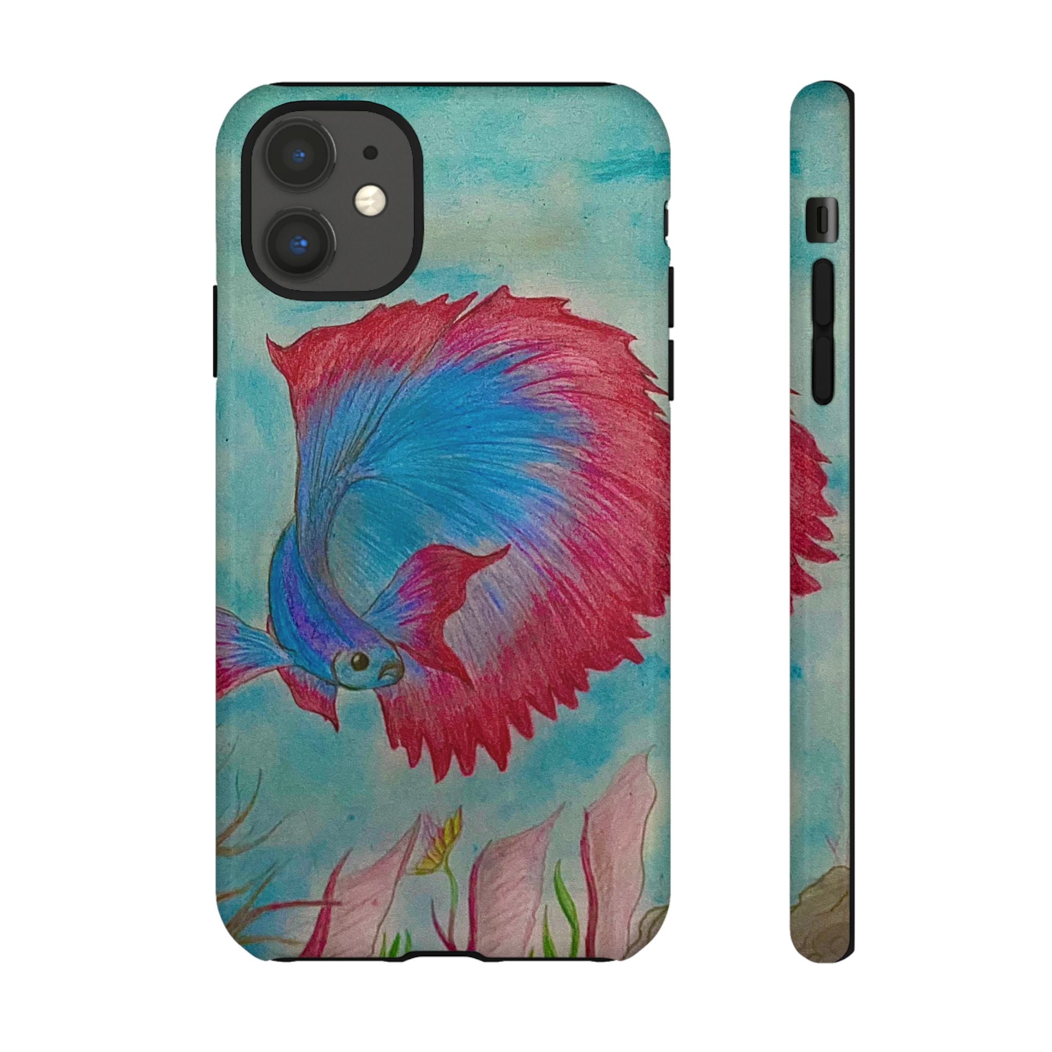 Betta Fish Tough Phone Case