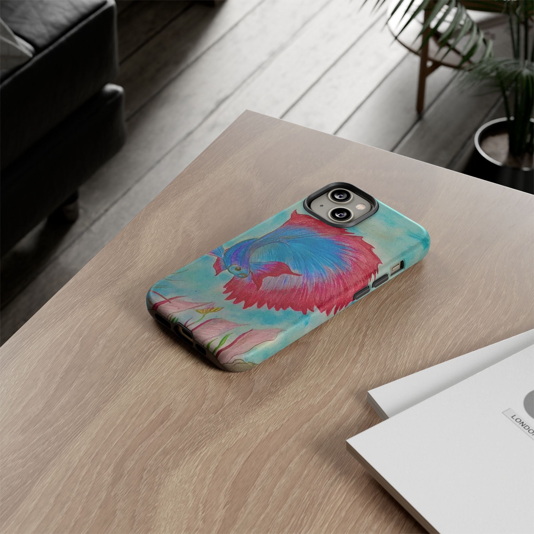 Betta Fish Tough Phone Case