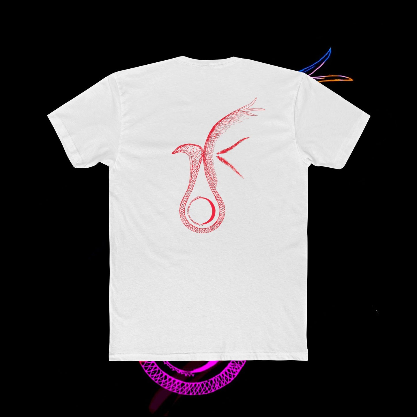 Duality - Cotton Crew Tee - Red