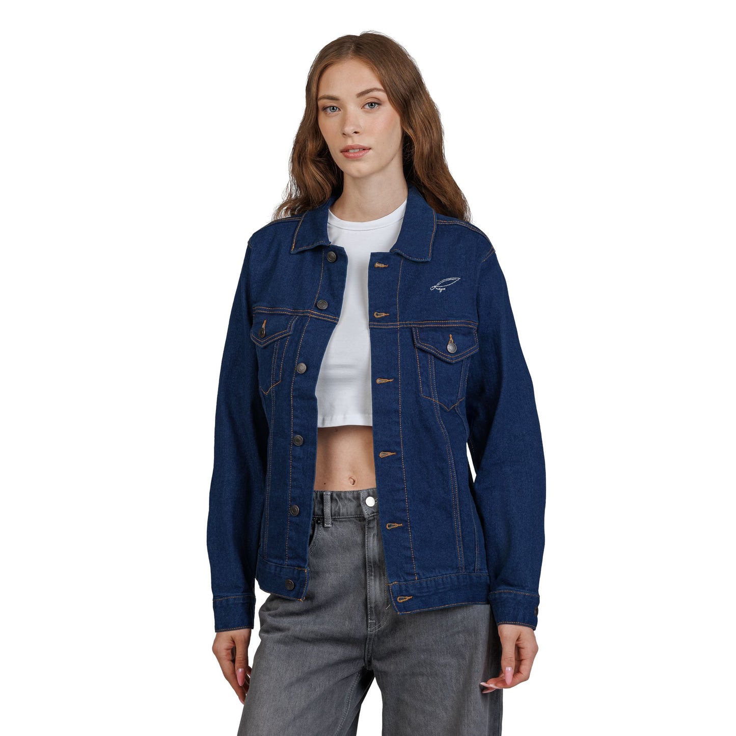Embroidered Denim Jacket
