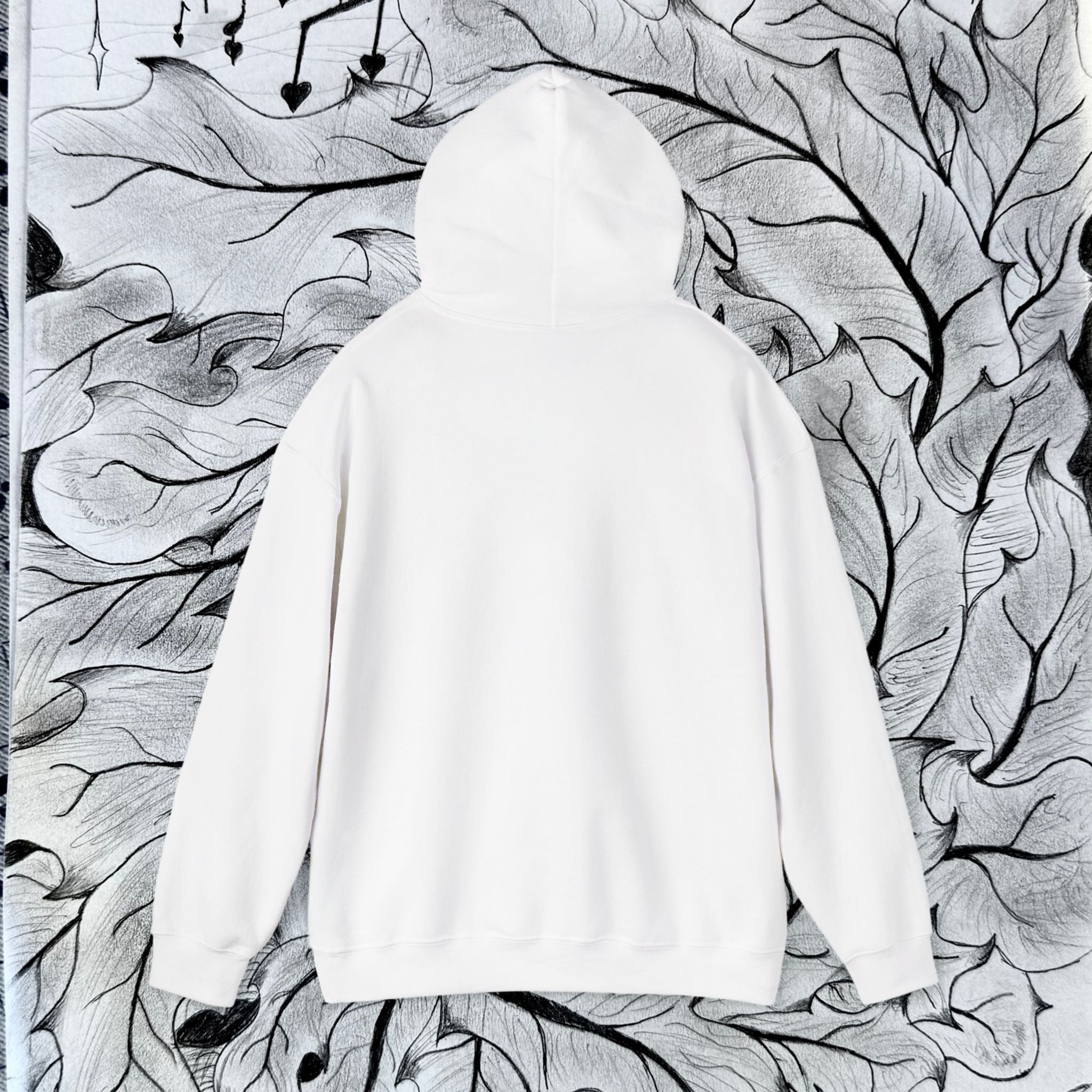 Blank Heavy Blend Hoodie