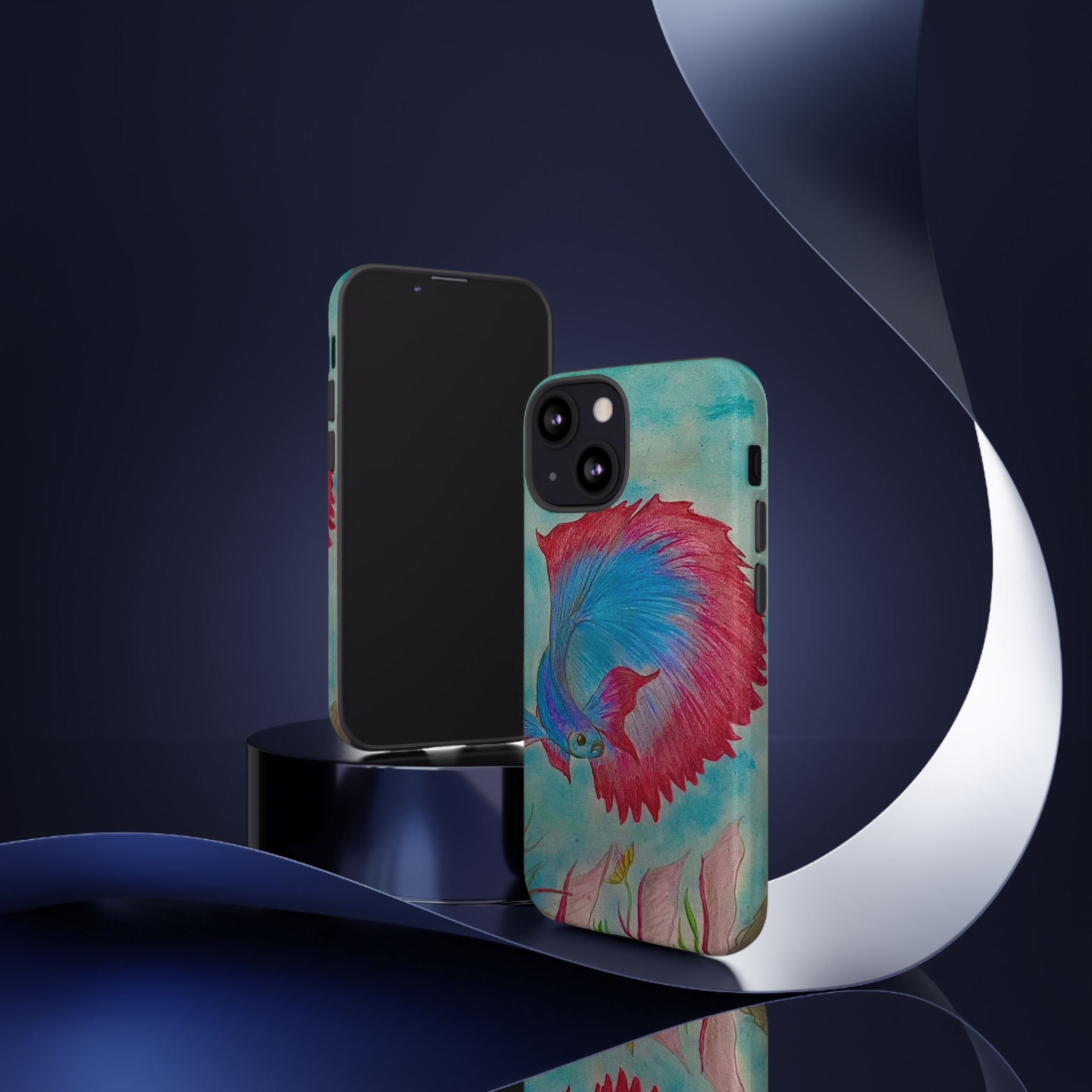 Betta Fish Tough Phone Case