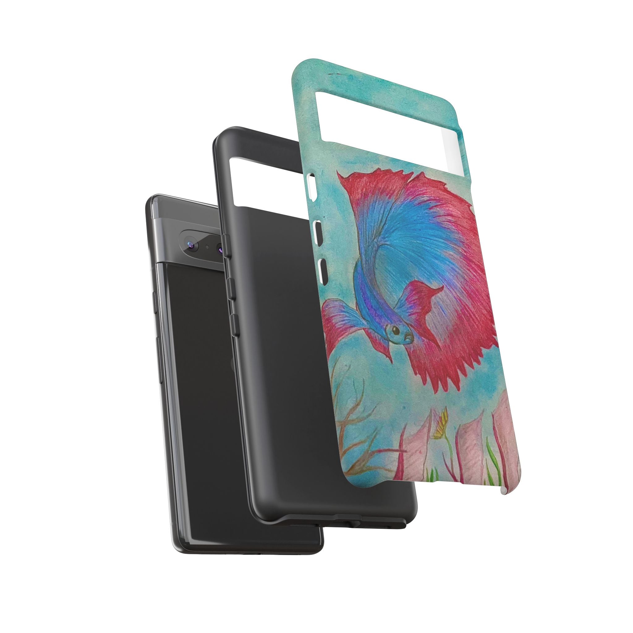 Betta Fish Tough Phone Case