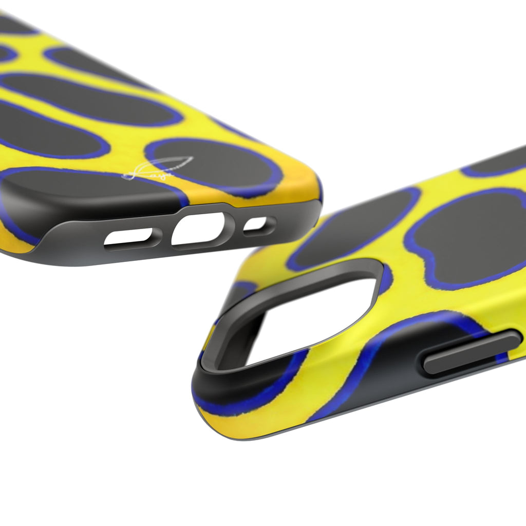 Impact resistant Phone Case  -Toxic Frog pattern