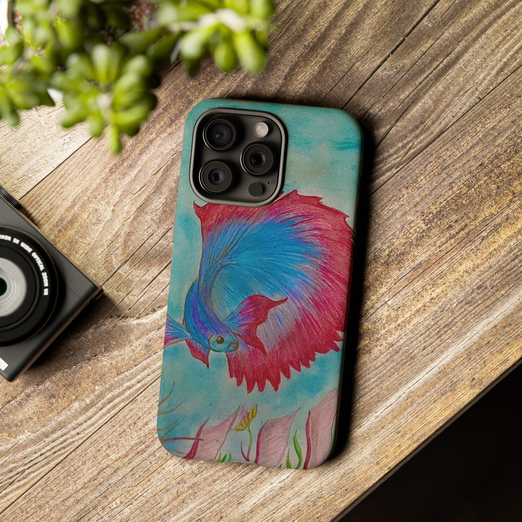 Betta Fish Tough Phone Case