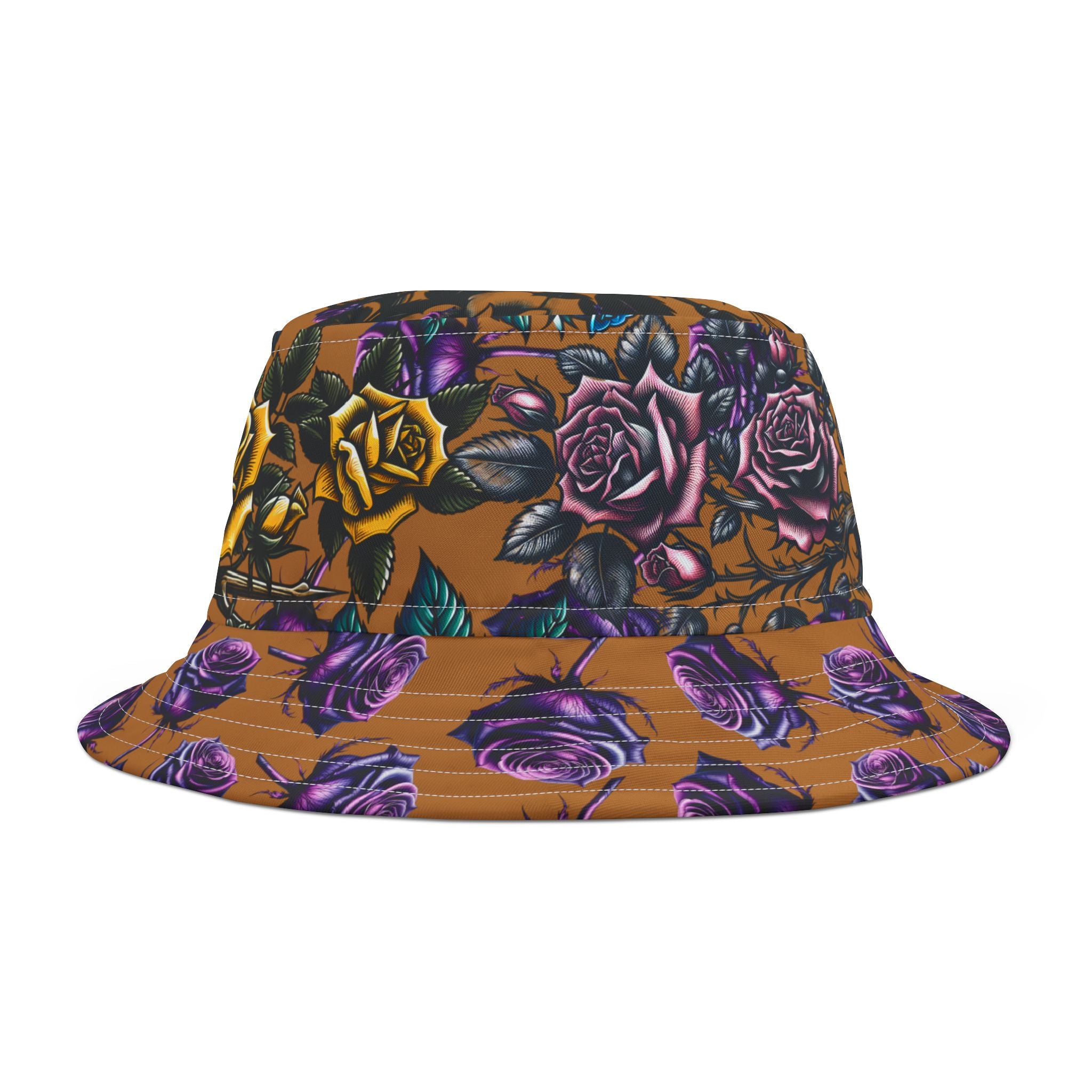 Vintage Floral Bucket Hat