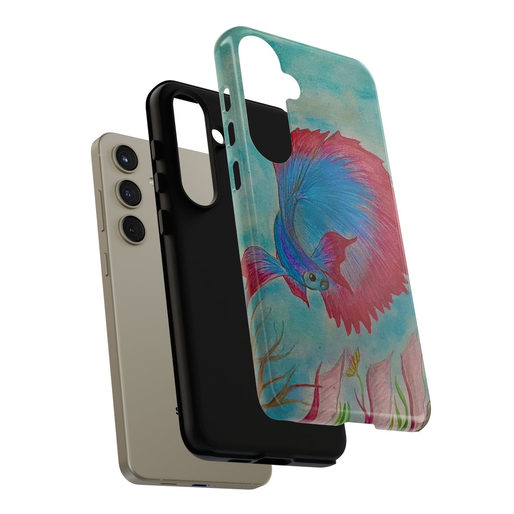 Betta Fish Tough Phone Case