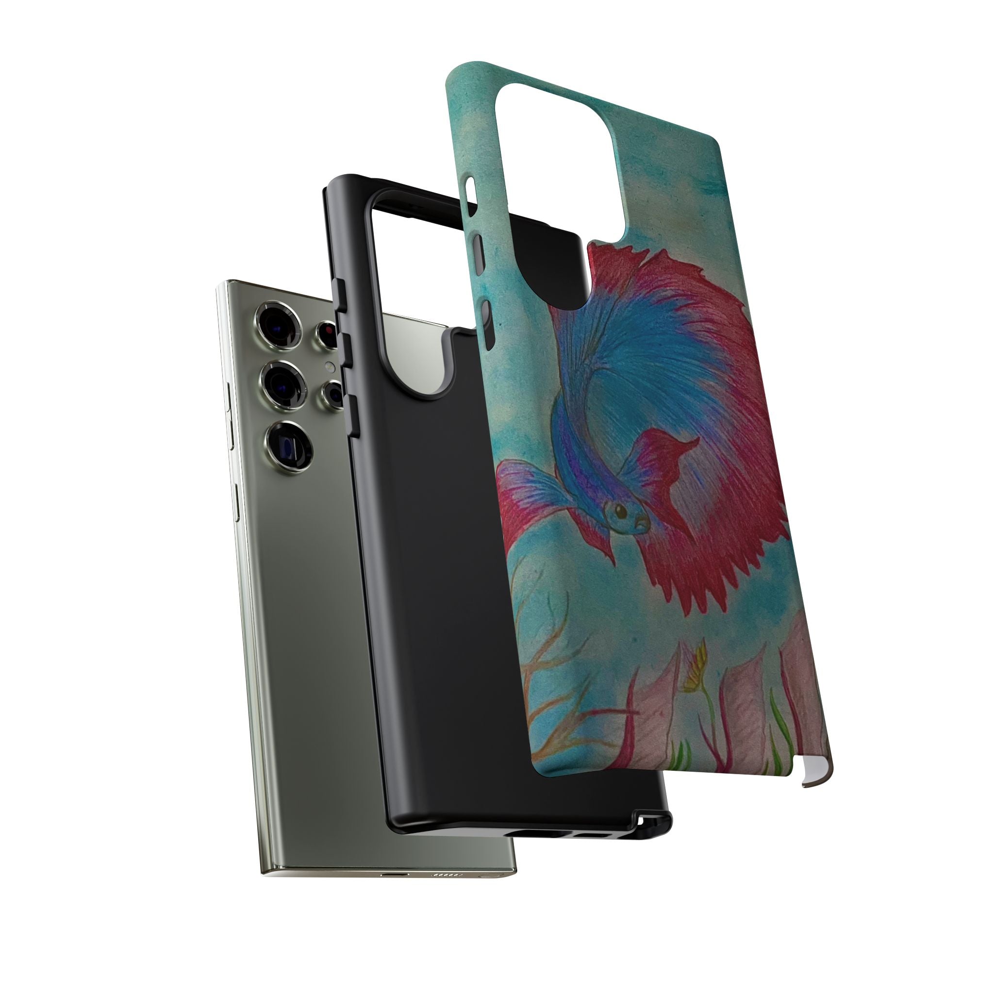 Betta Fish Tough Phone Case