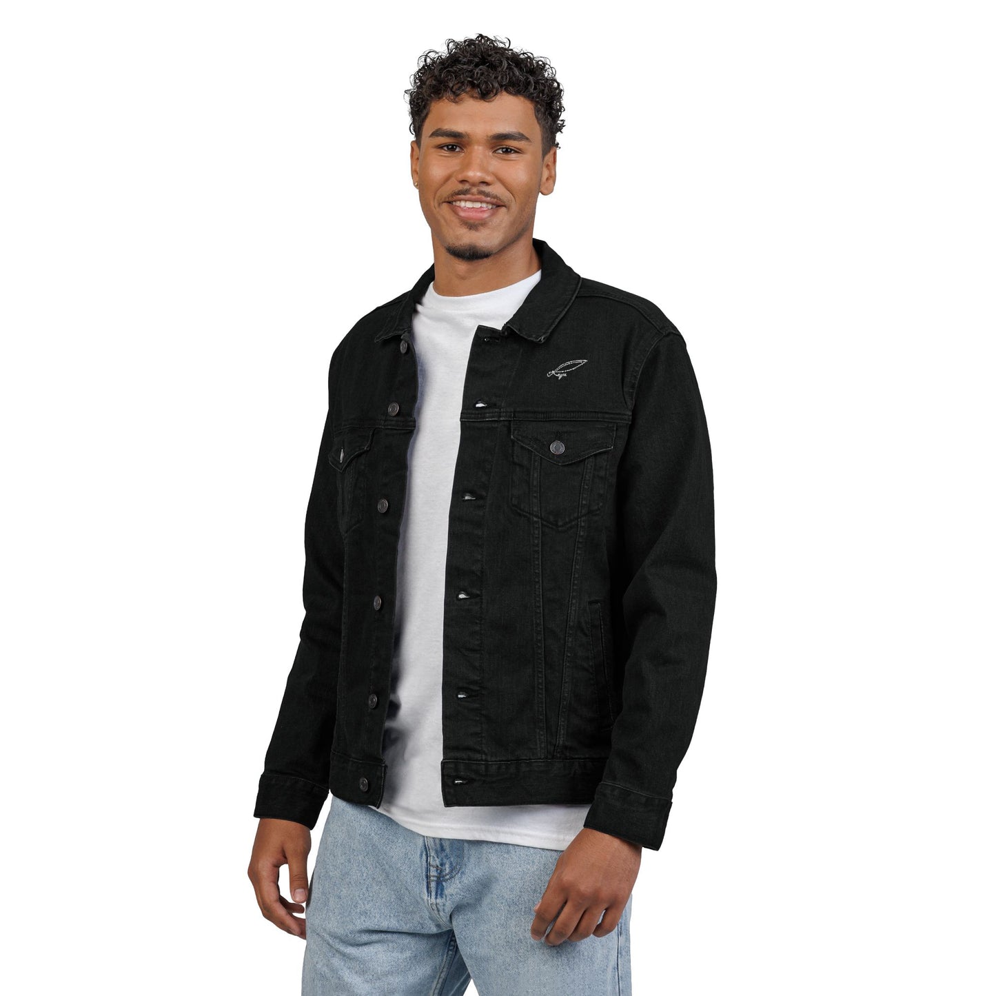 Embroidered Denim Jacket