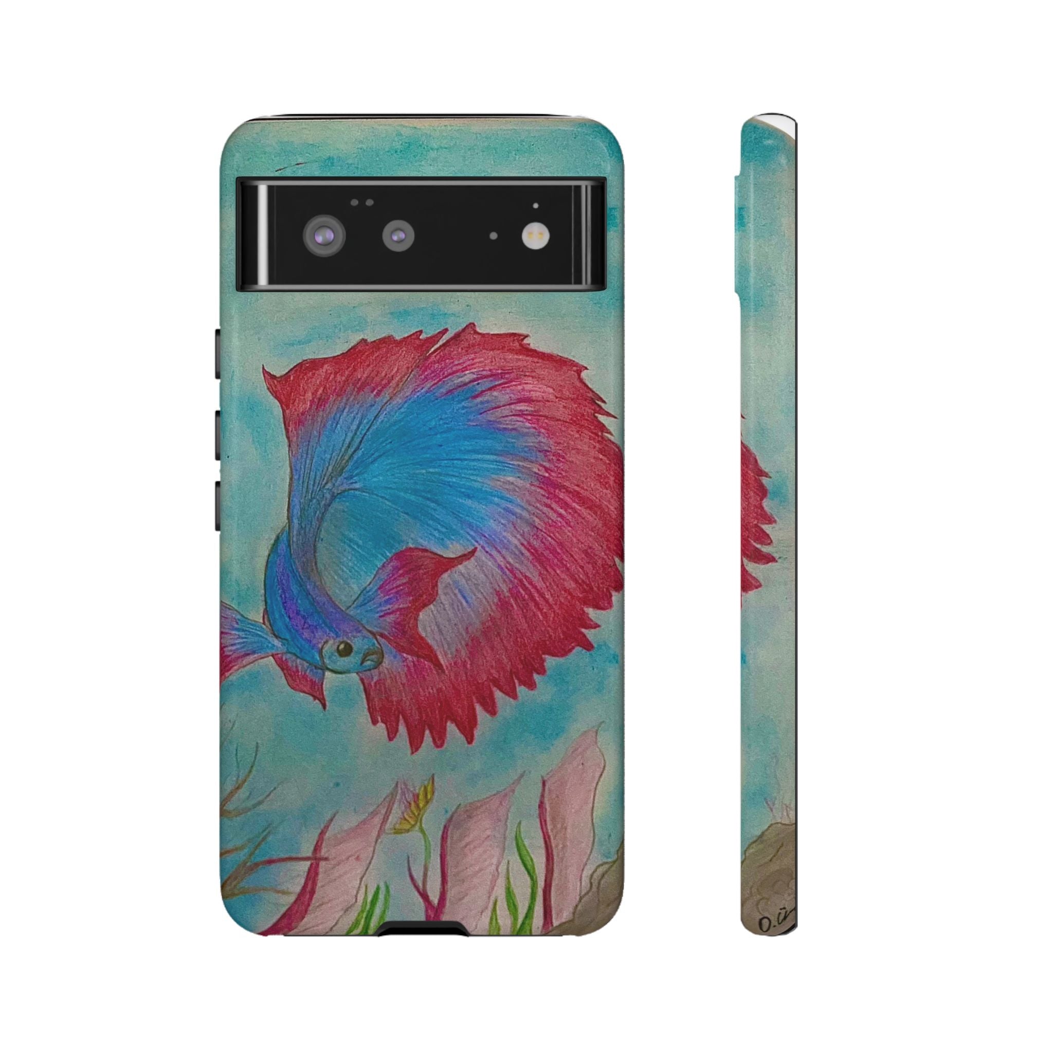 Betta Fish Tough Phone Case