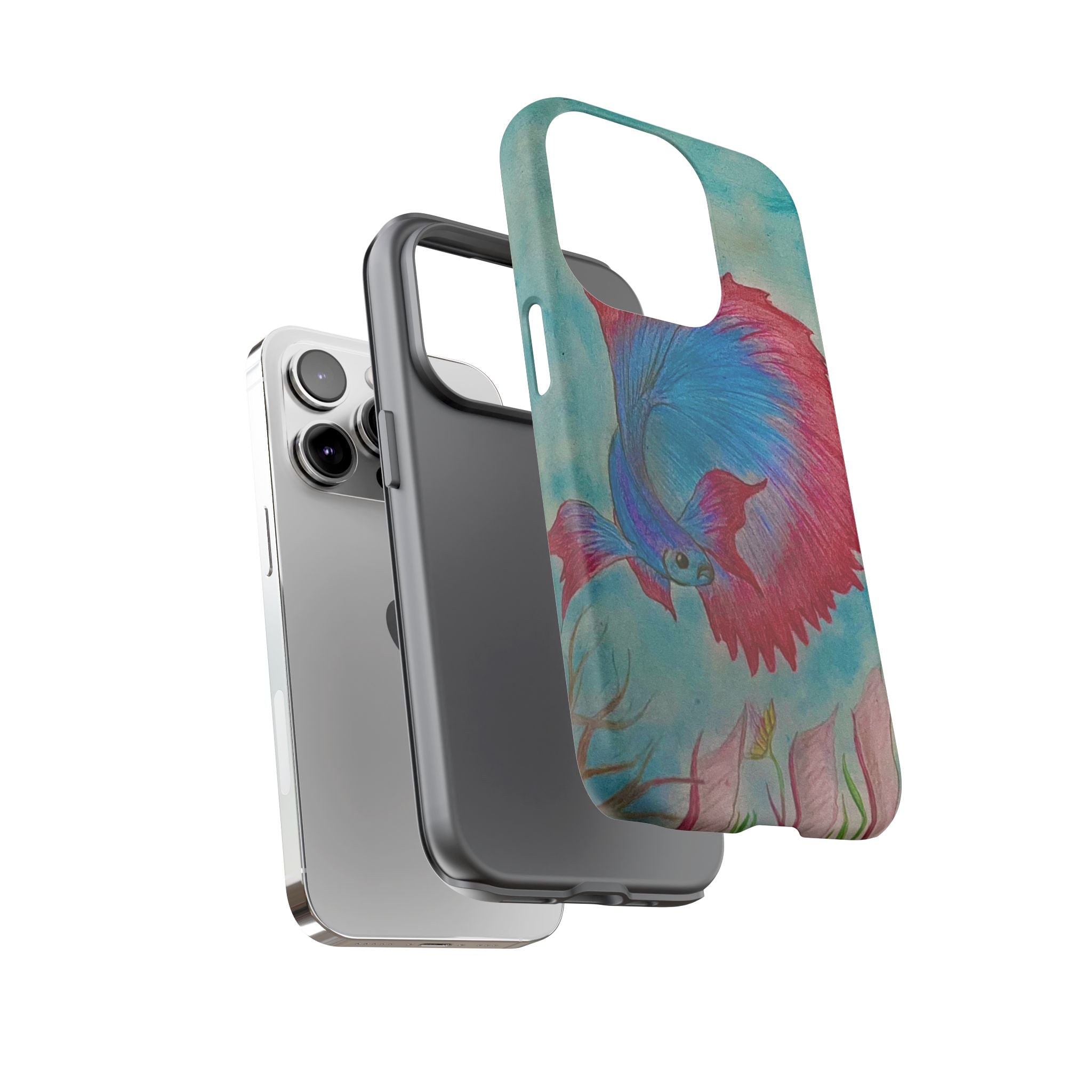 Betta Fish Tough Phone Case