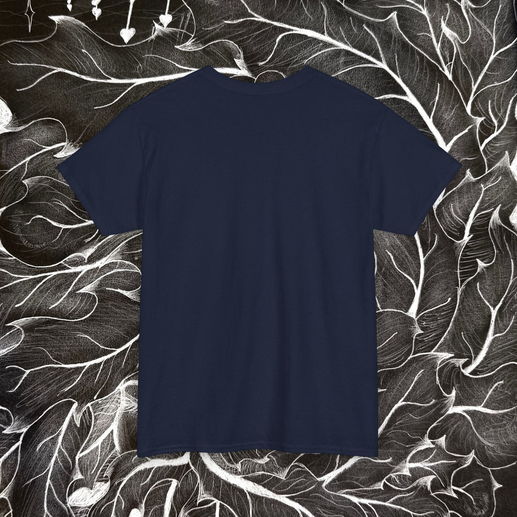 Heavy Cotton Tee with Embroidery Logo (black)