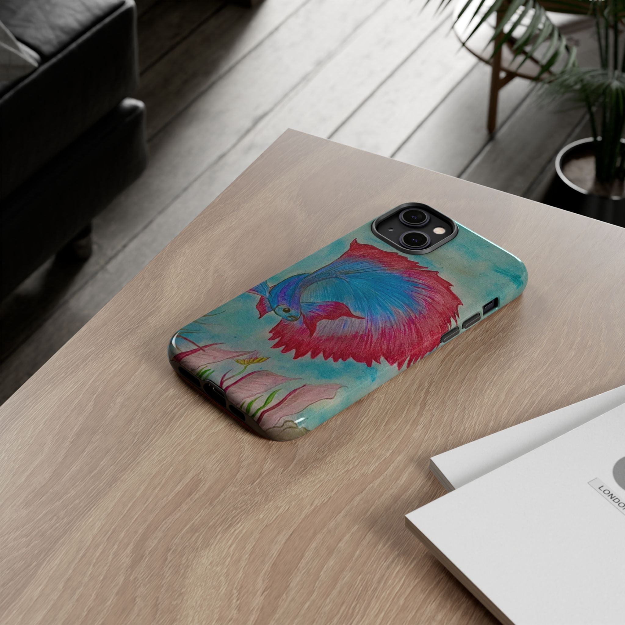 Betta Fish Tough Phone Case