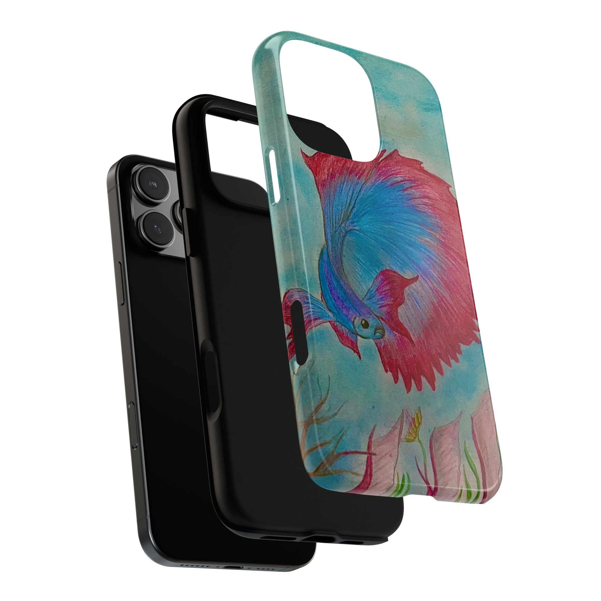 Betta Fish Tough Phone Case