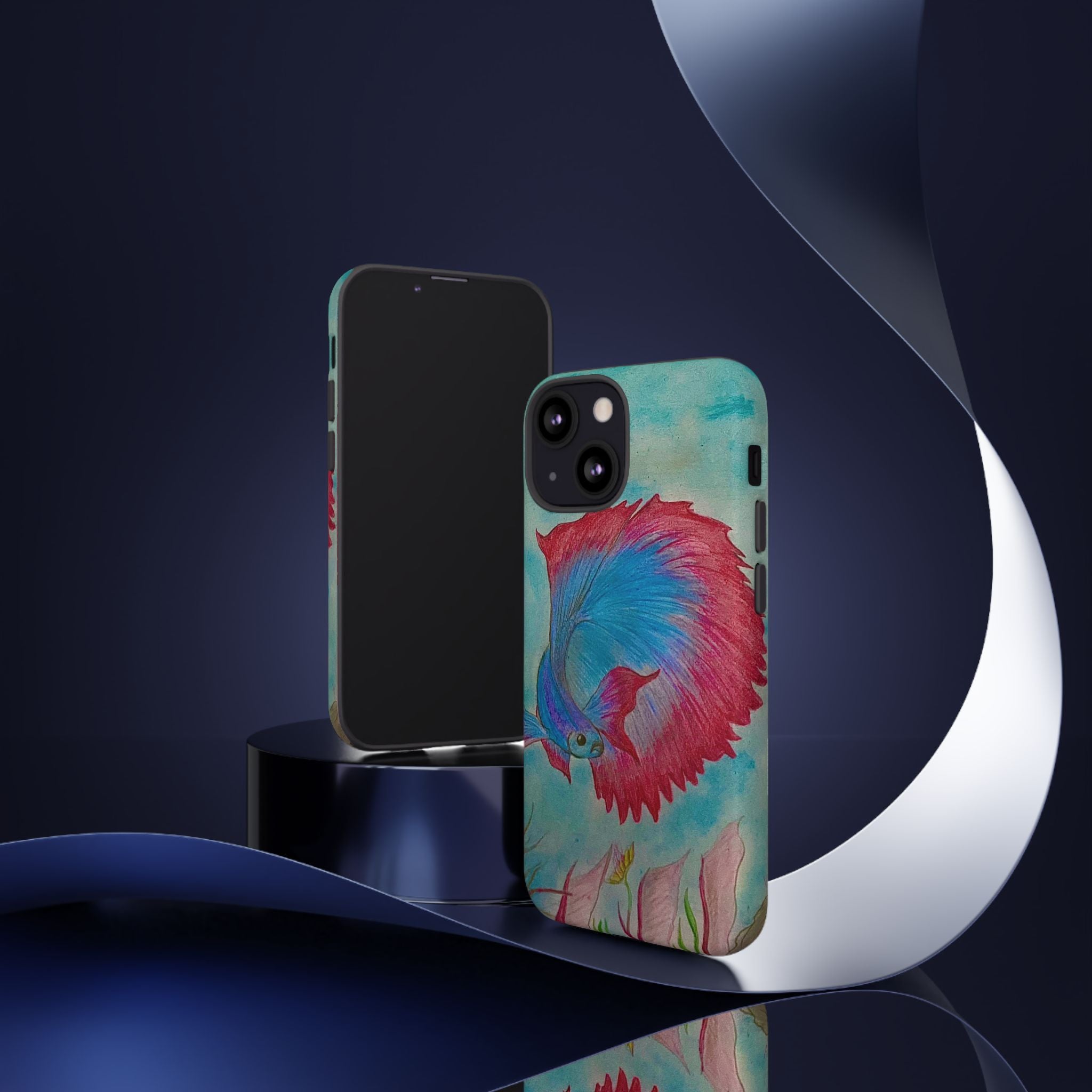 Betta Fish Tough Phone Case