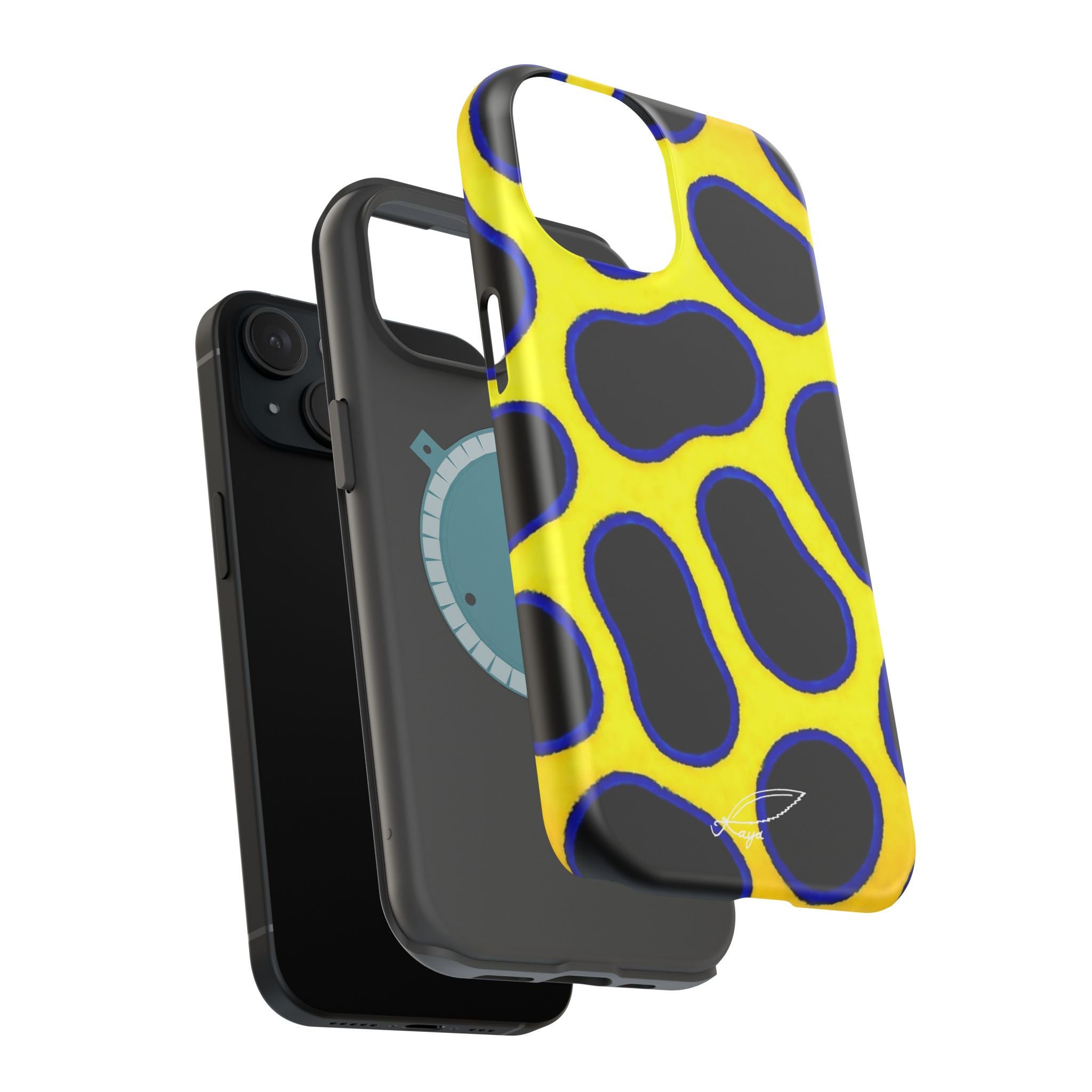 Impact resistant Phone Case  -Toxic Frog pattern