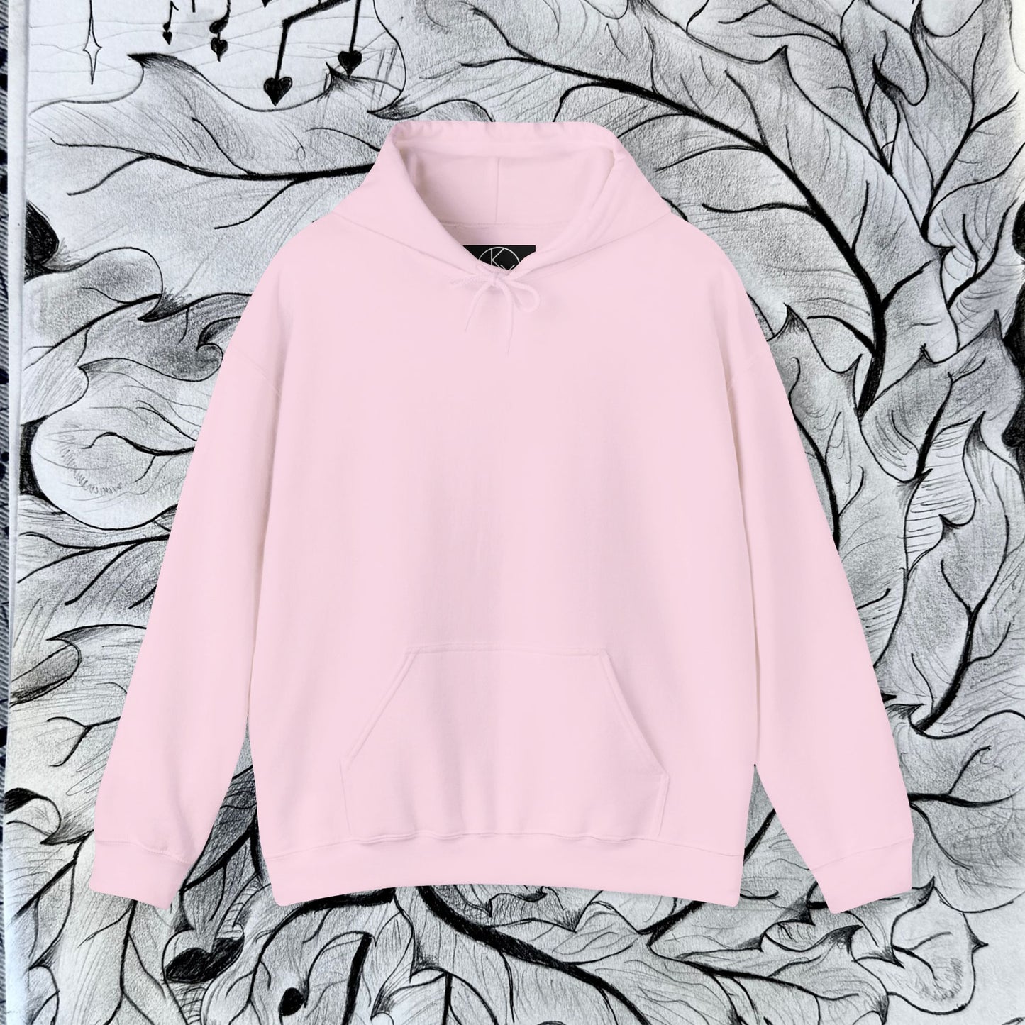 Blank Heavy Blend Hoodie