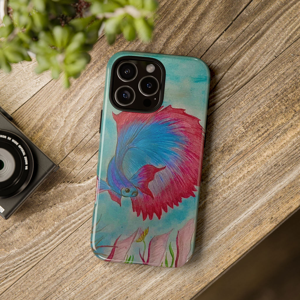 Betta Fish Tough Phone Case