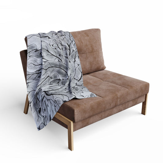 Feathers - Arctic Fleece Blanket