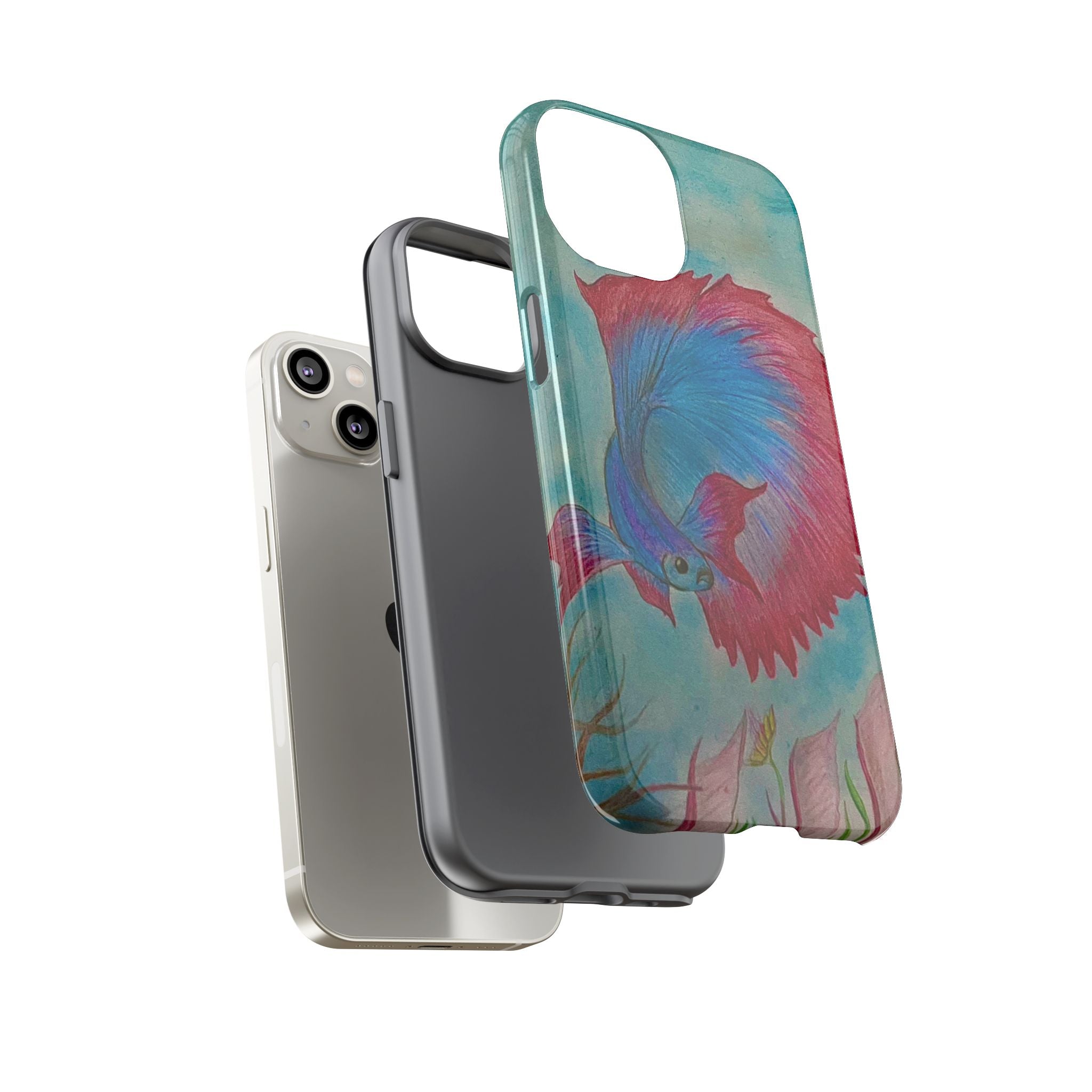 Betta Fish Tough Phone Case