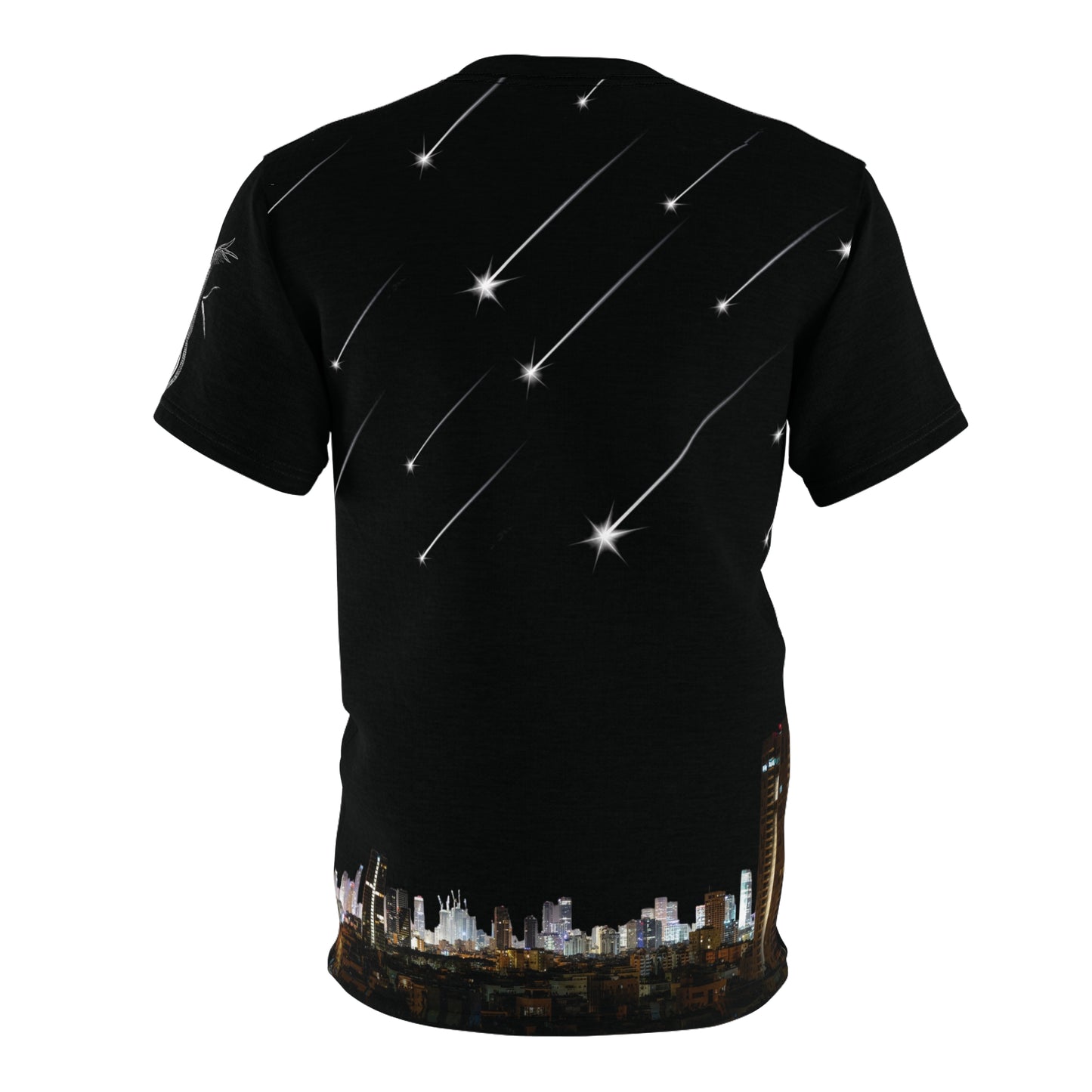 Stars Over Tel Aviv - Unisex Cut & Sew Tee