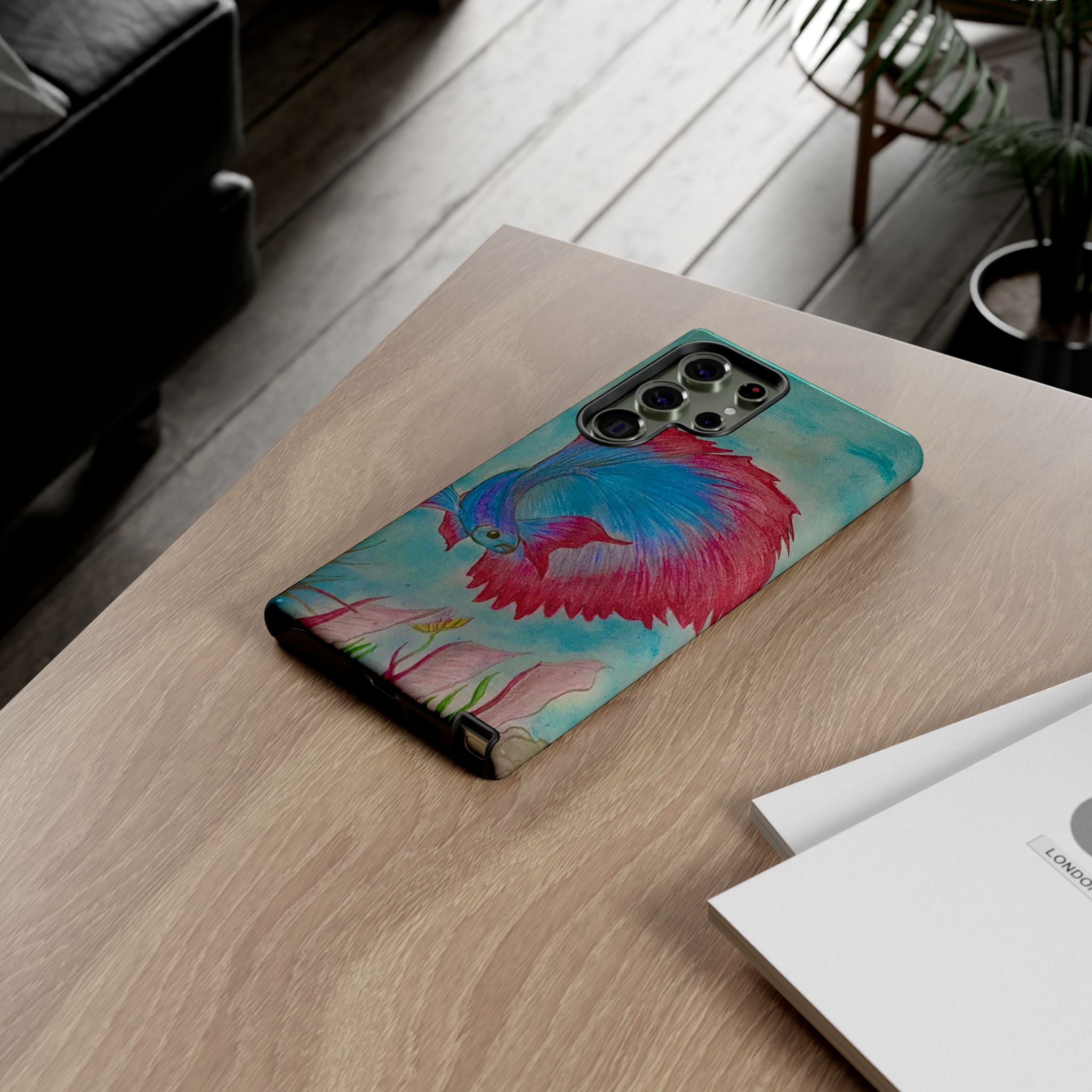 Betta Fish Tough Phone Case