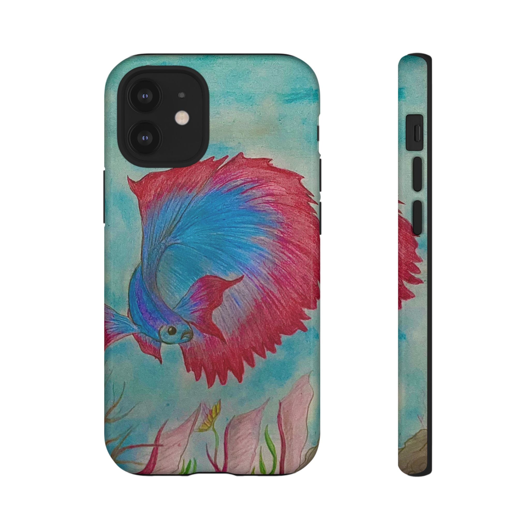 Betta Fish Tough Phone Case