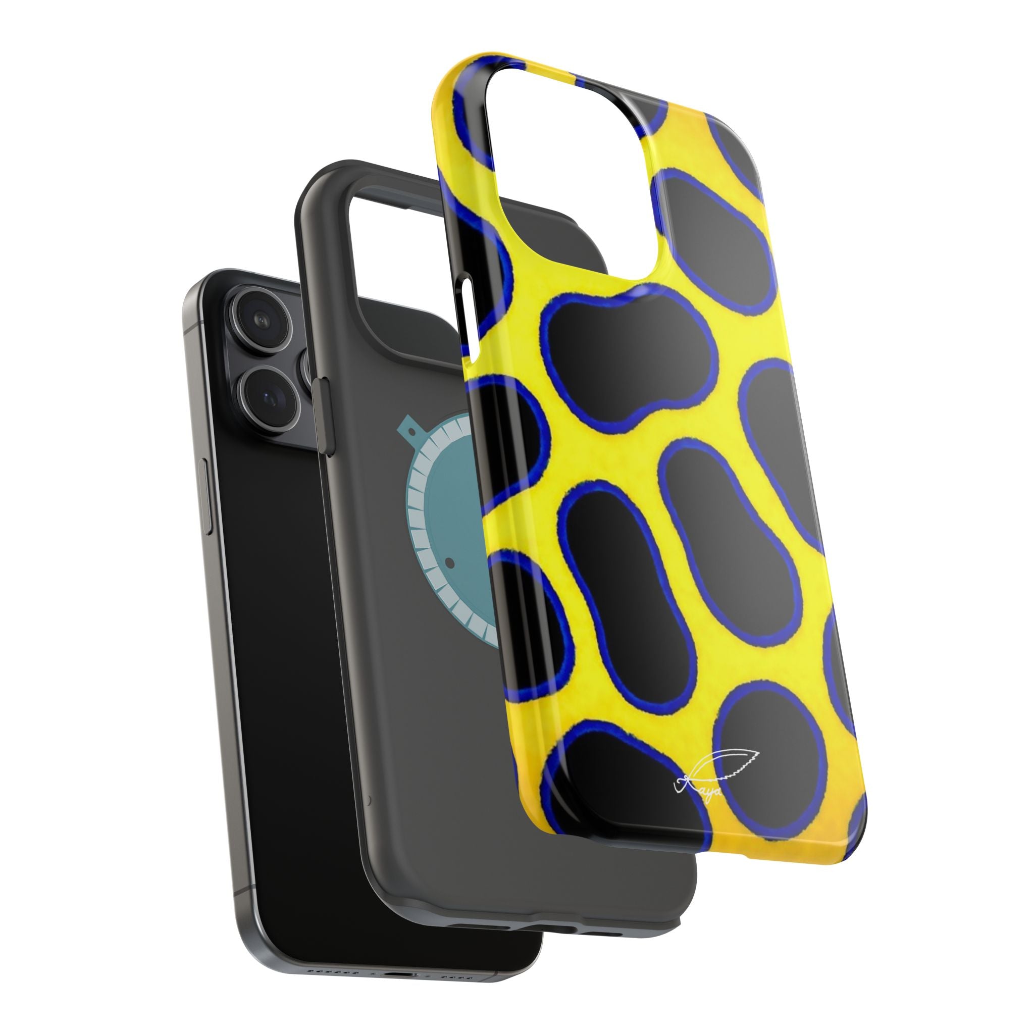 Impact resistant Phone Case  -Toxic Frog pattern