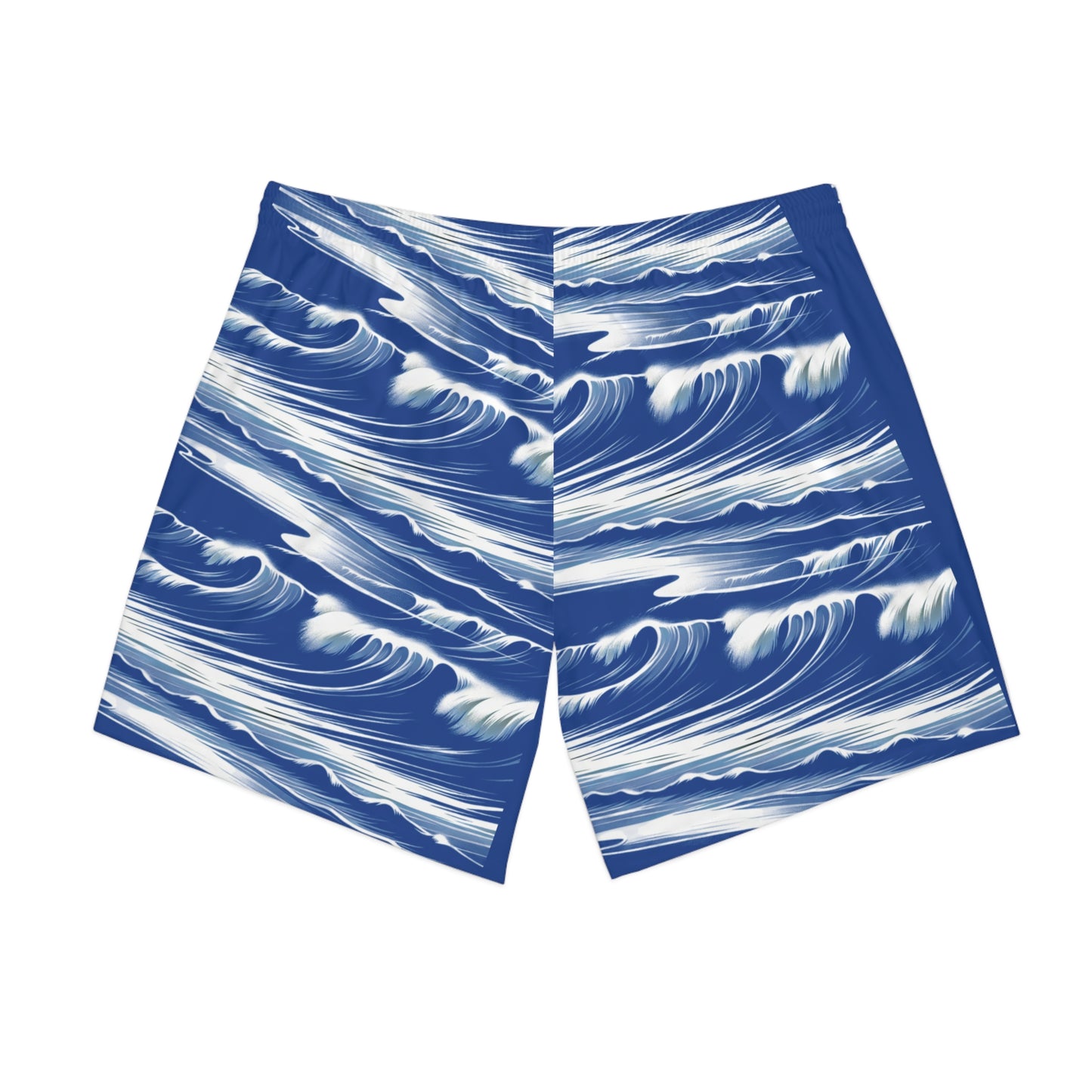 Waves - Men's Elastic Beach Shorts