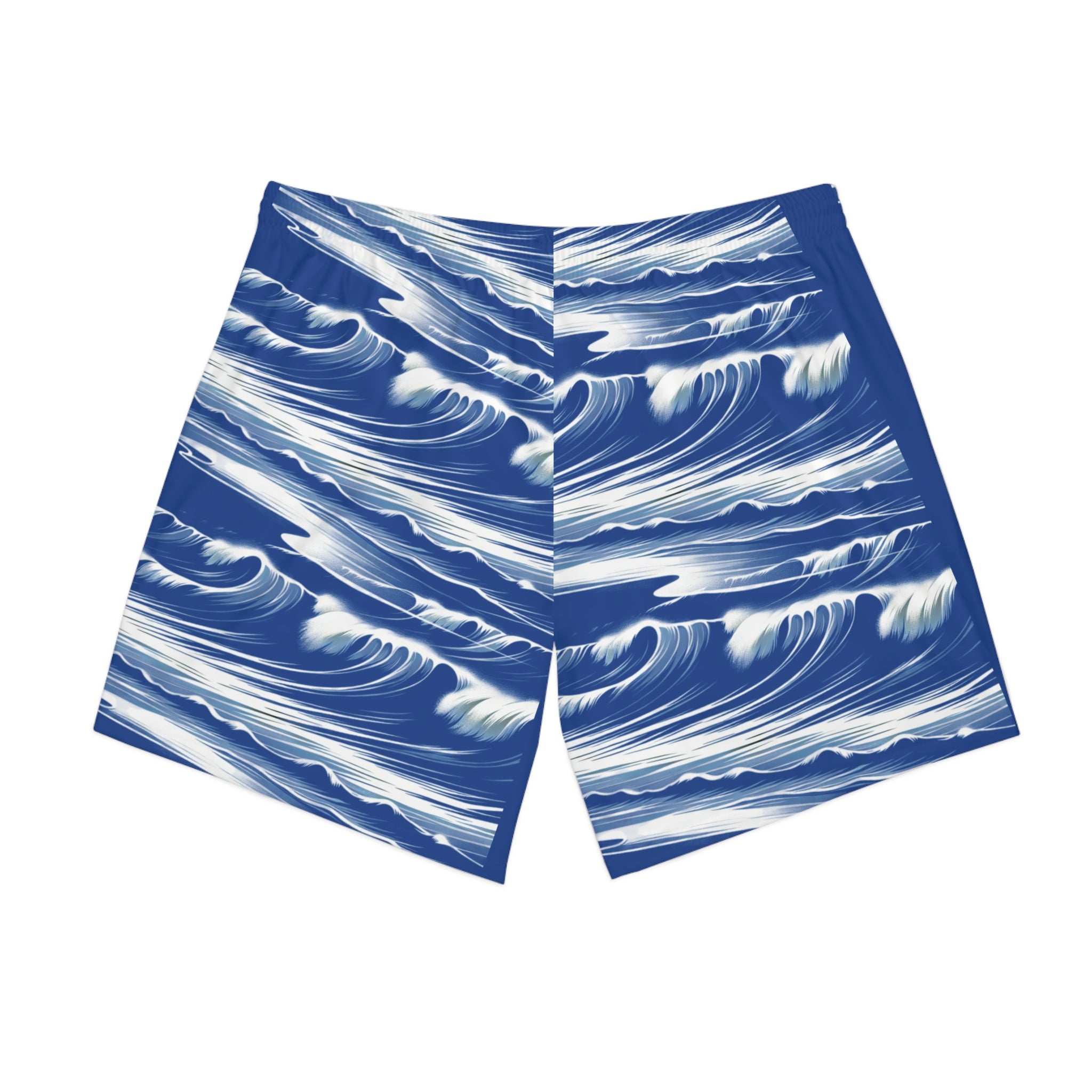Waves - Men's Elastic Beach Shorts