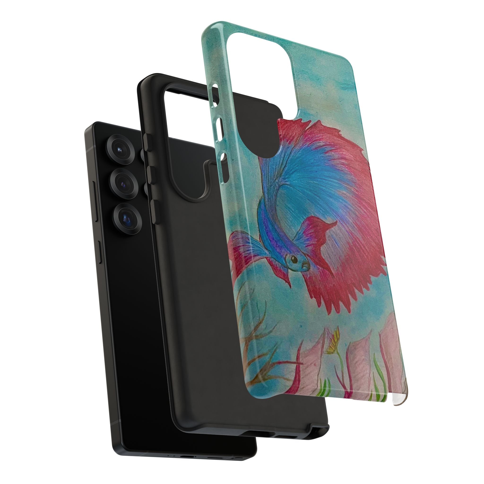 Betta Fish Tough Phone Case