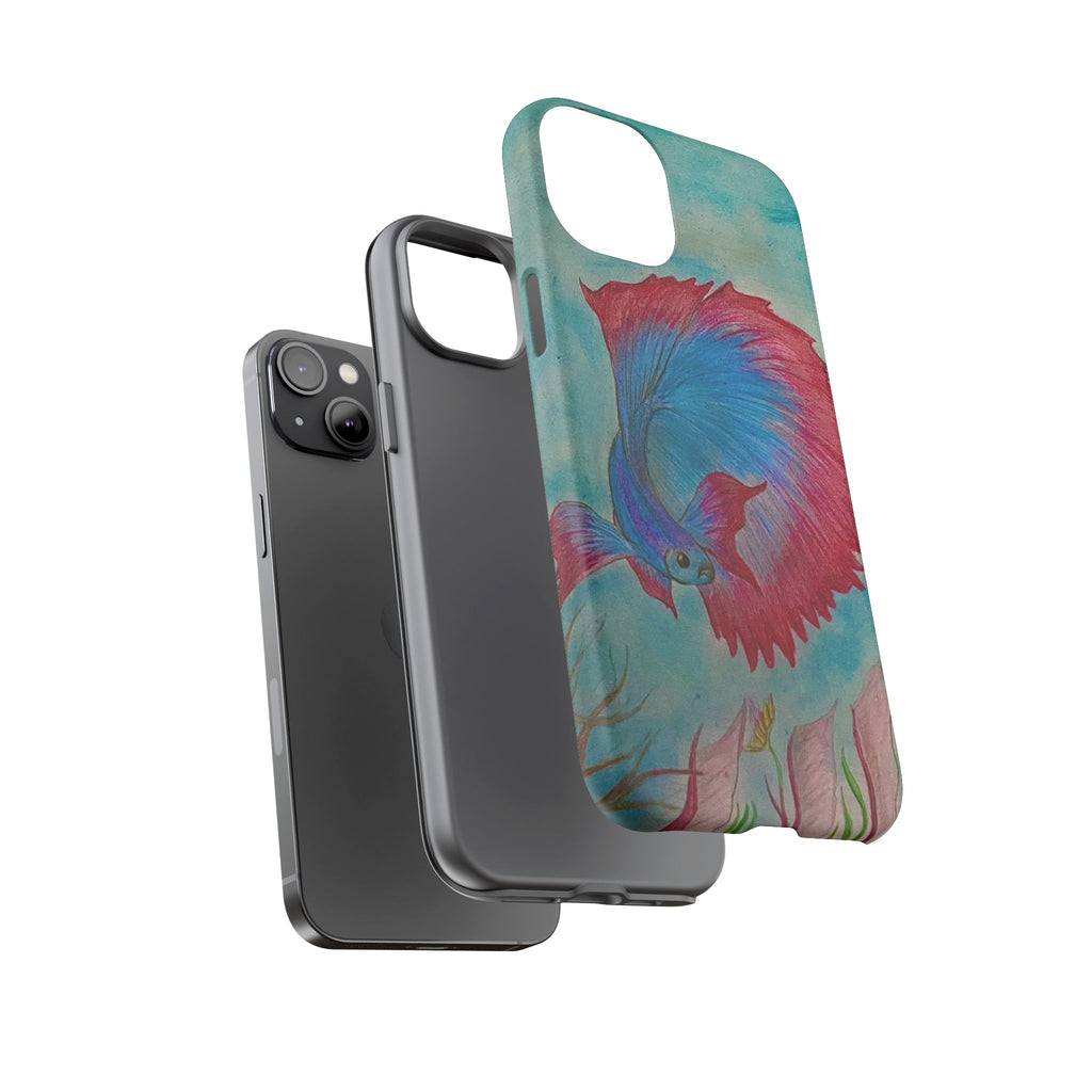 Betta Fish Tough Phone Case