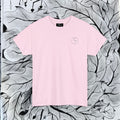 Heavy Cotton Tee with Embroidery Logo (white)