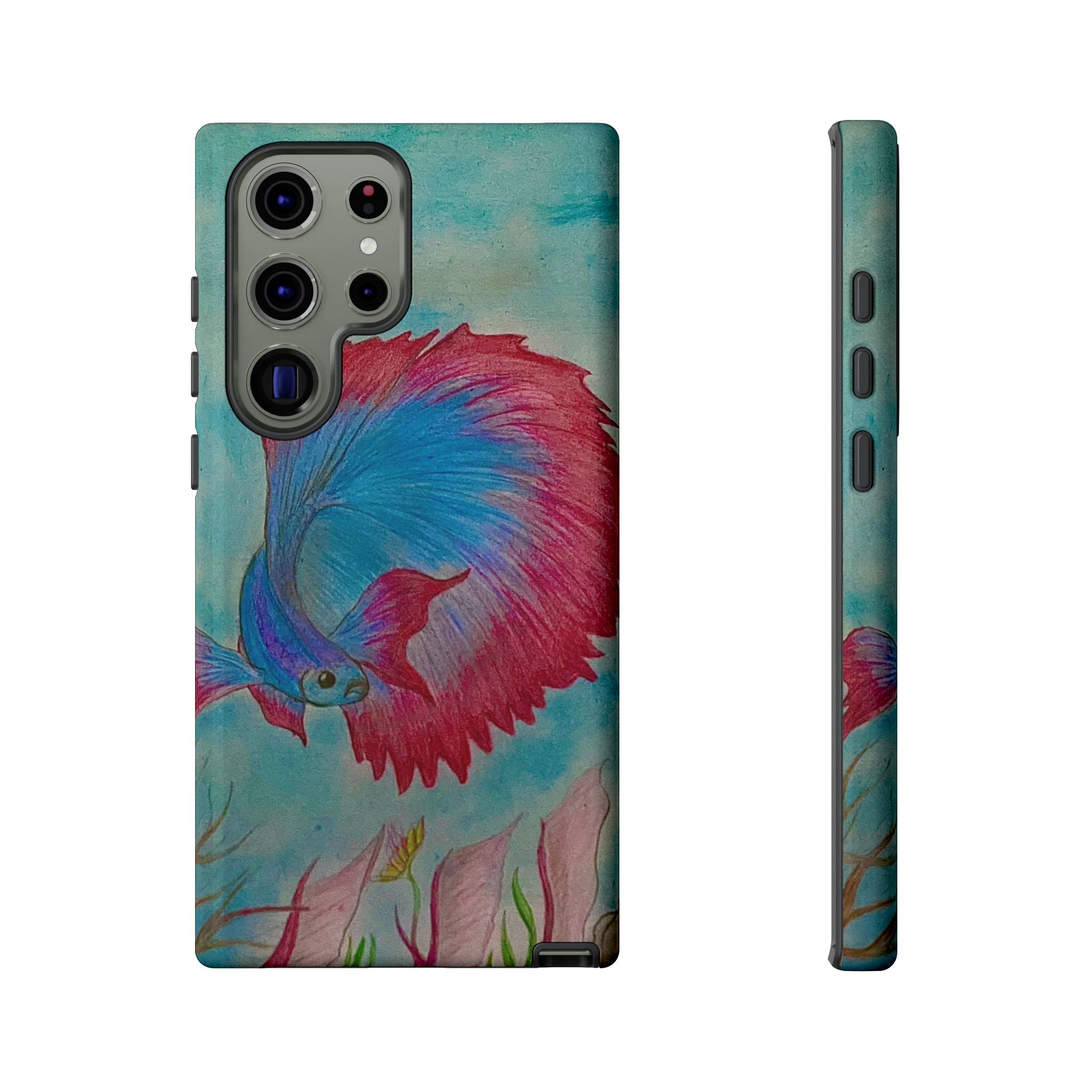 Betta Fish Tough Phone Case