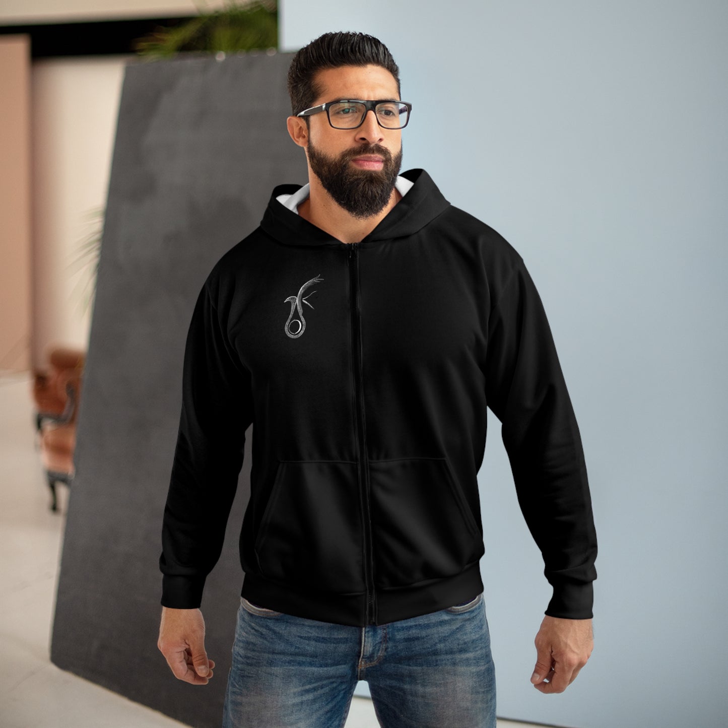 Stars over Tel Aviv - Full zip hoodie