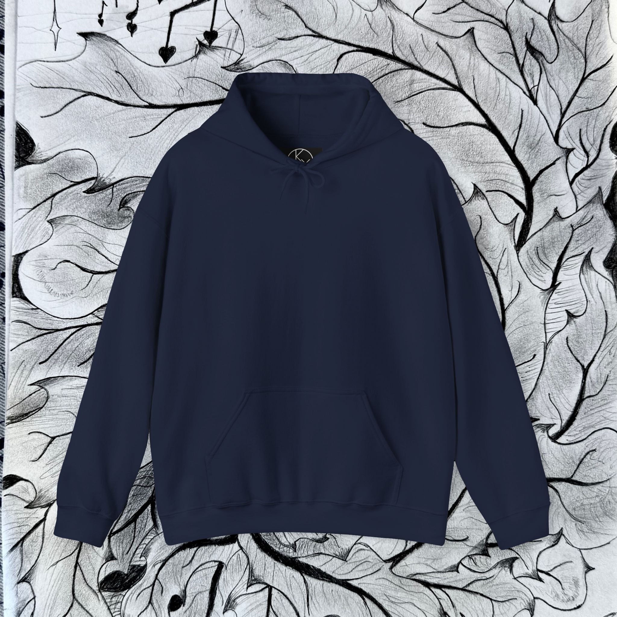 Blank Heavy Blend Hoodie