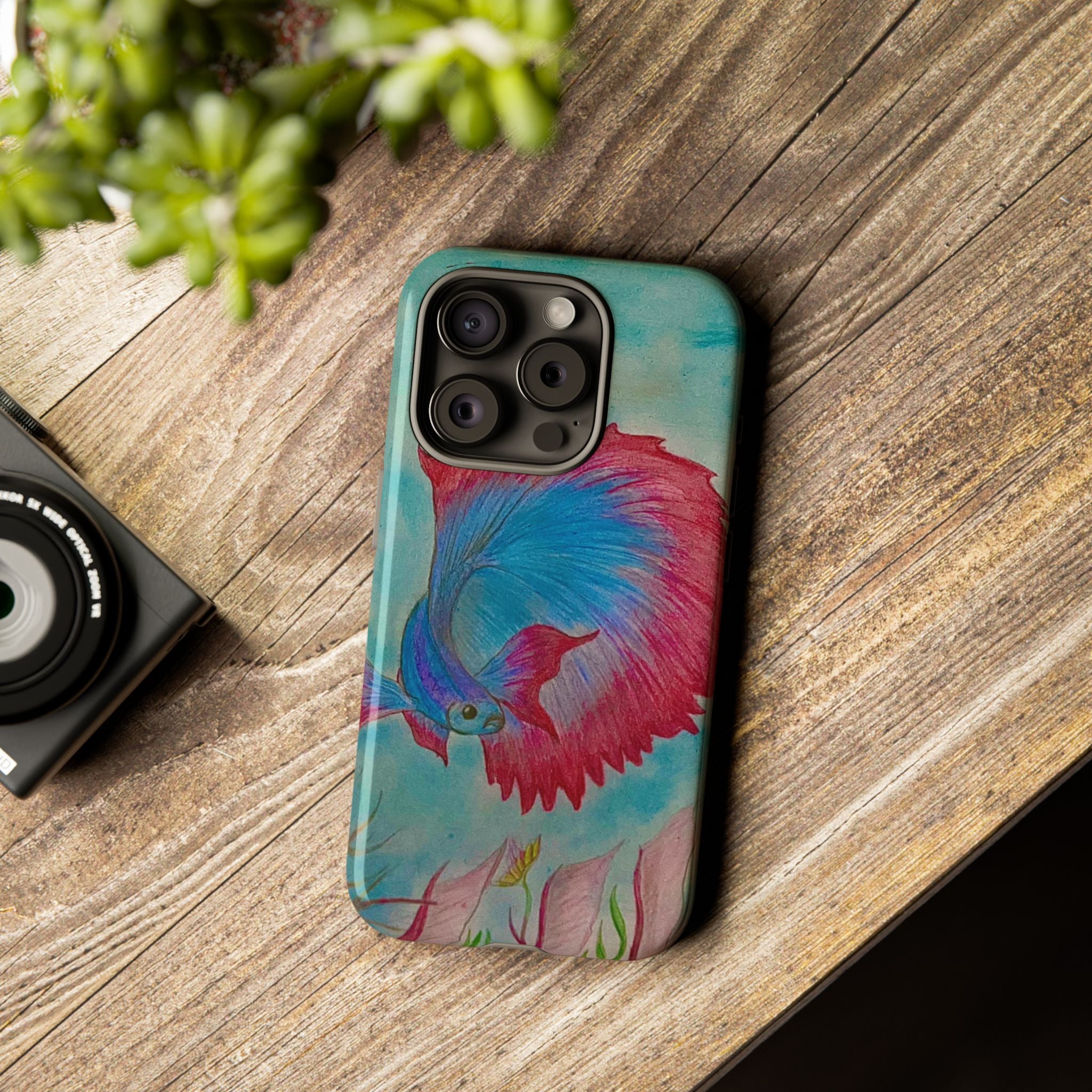 Betta Fish Tough Phone Case