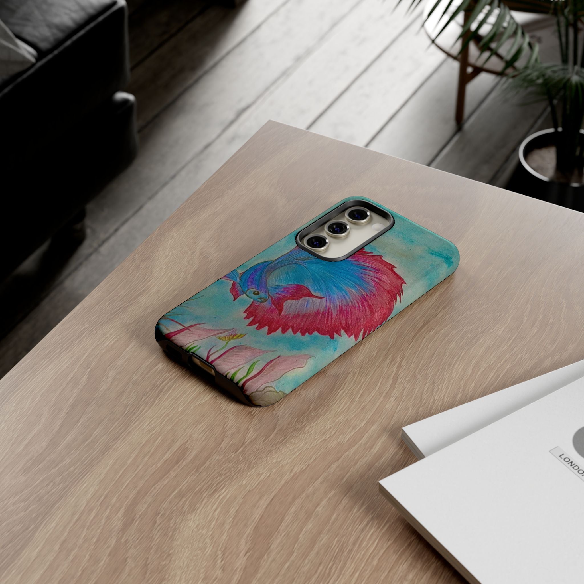 Betta Fish Tough Phone Case