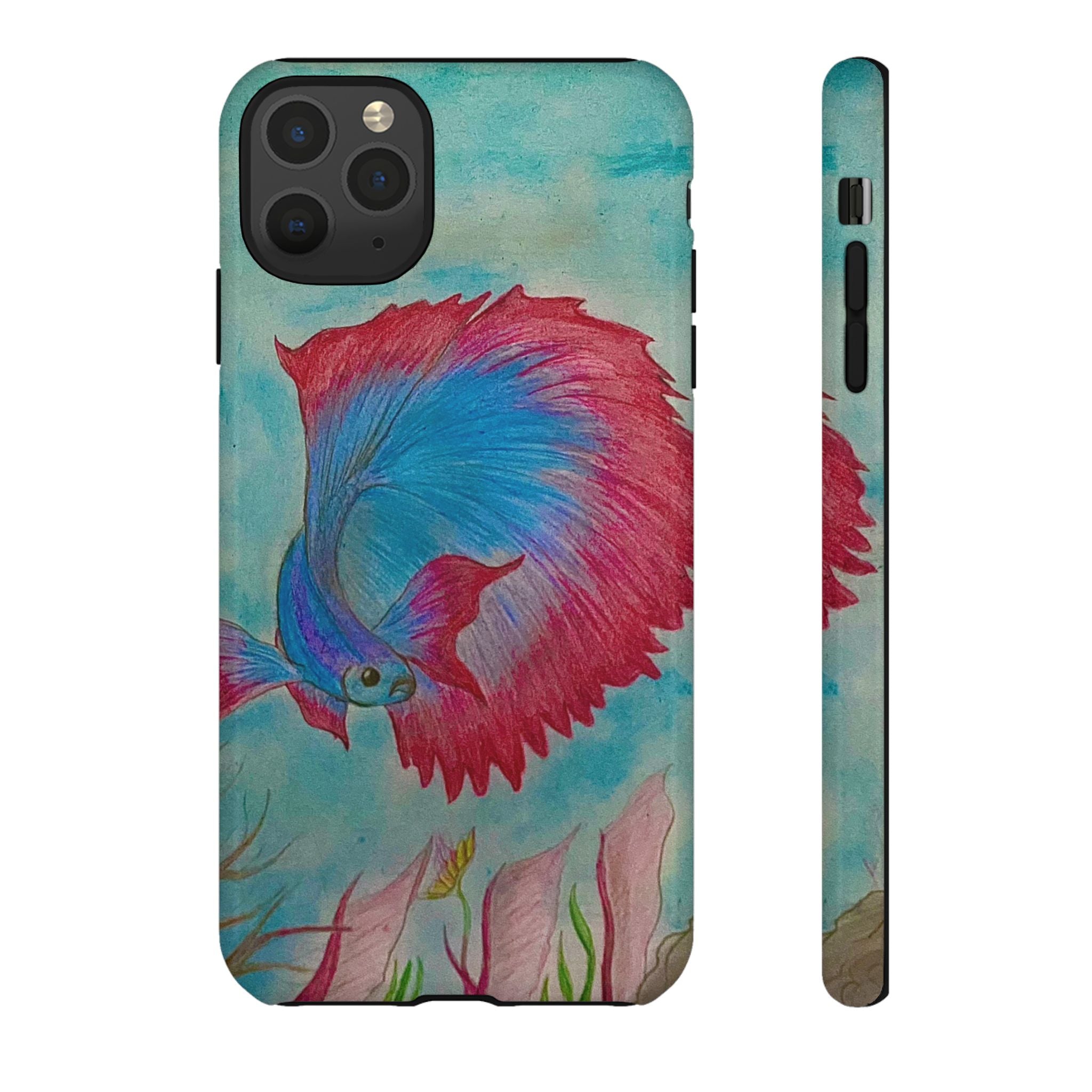 Betta Fish Tough Phone Case
